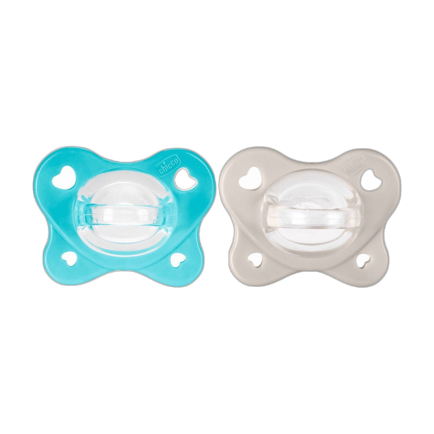 Chicco Chupeta Phy DualSoft Azul 6-16 Meses x2