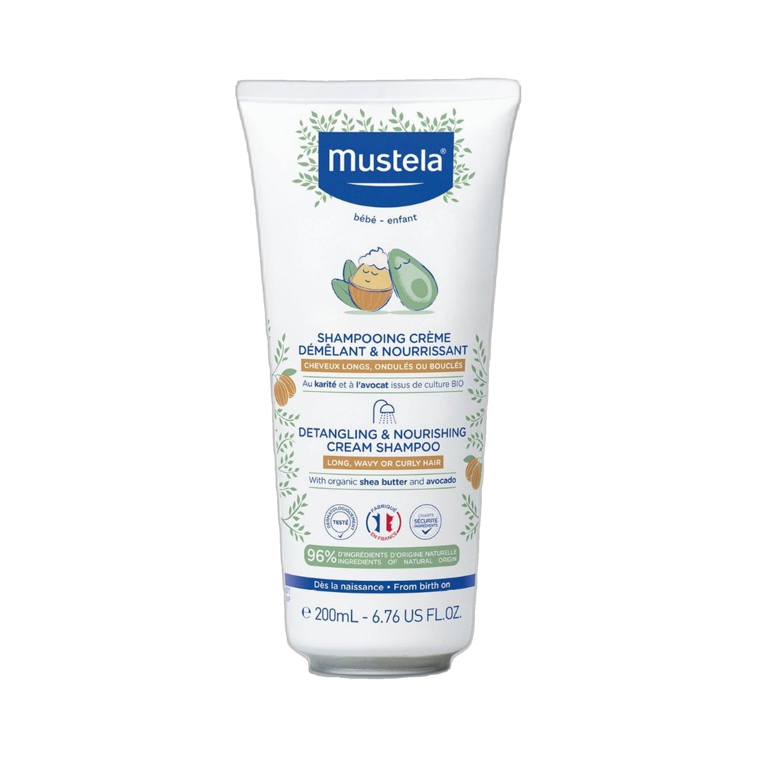 Mustela Champô Creme Desembaraçador 200 ml