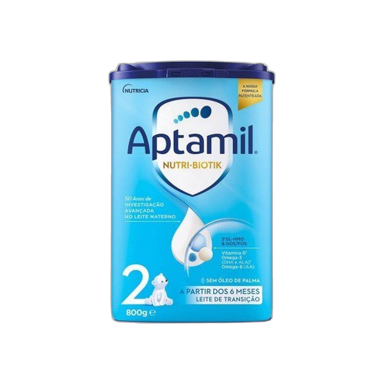 Aptamil 2 Nutri-Biotik Leite +6 Meses 800 g