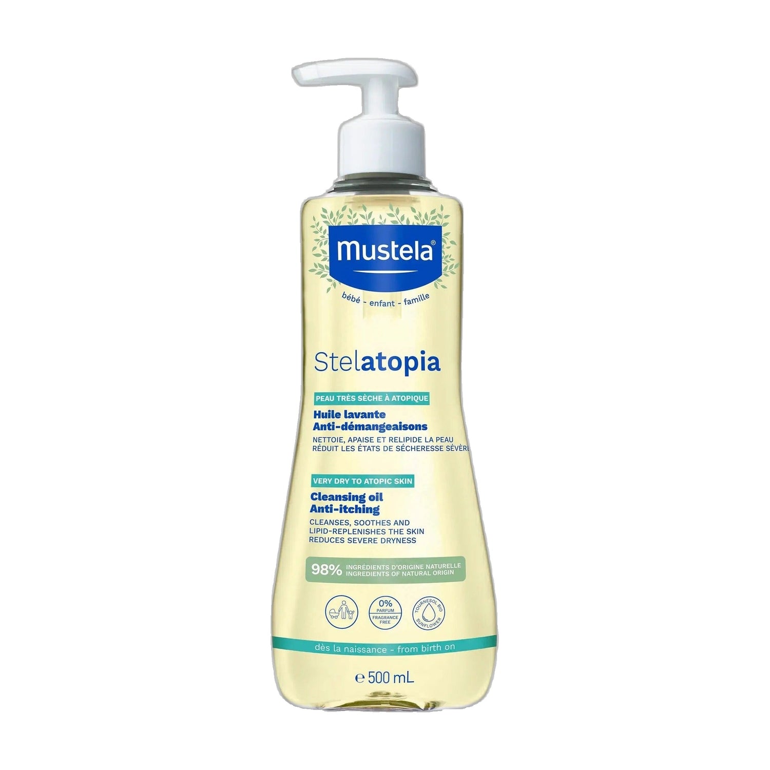 Mustela Óleo de Banho 500 ml