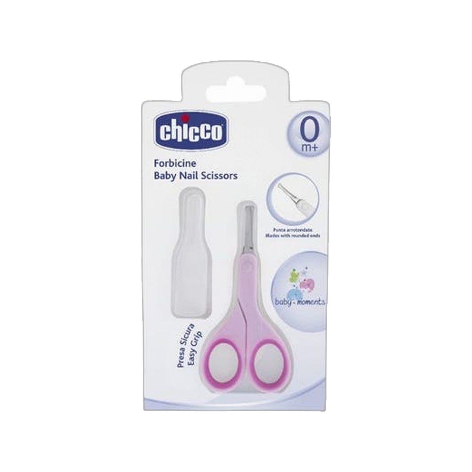Chicco Tesoura Unhas Rosa
