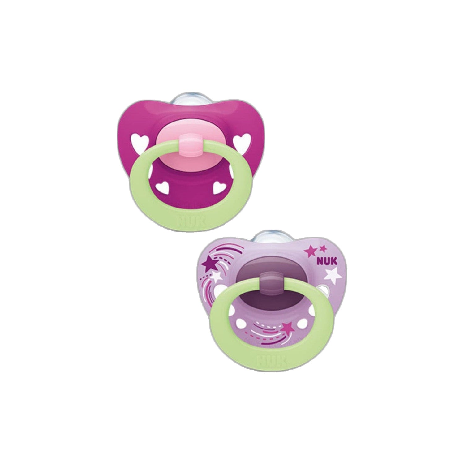 Nuk Chupeta T2 Silicone Night