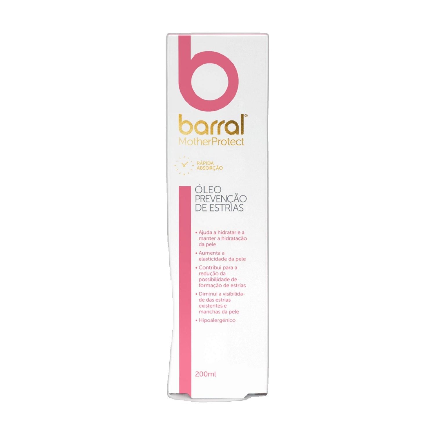 Barral Motherprot Óleo Prevenção Estrias 200 ml