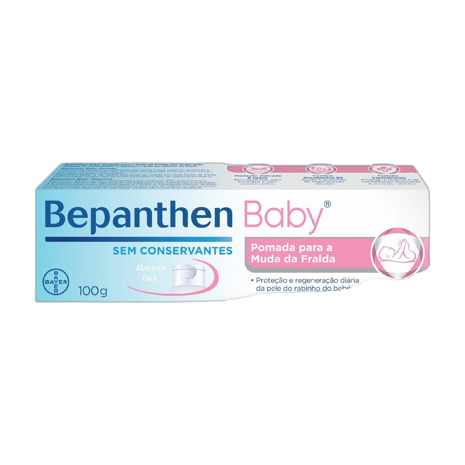 Bepanthen Baby Pomada Muda Fralda 100 g