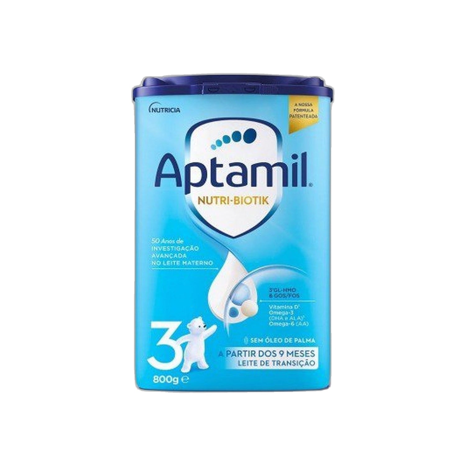 Aptamil 3 Nutri-Biotik Leite +9 Meses 800 g