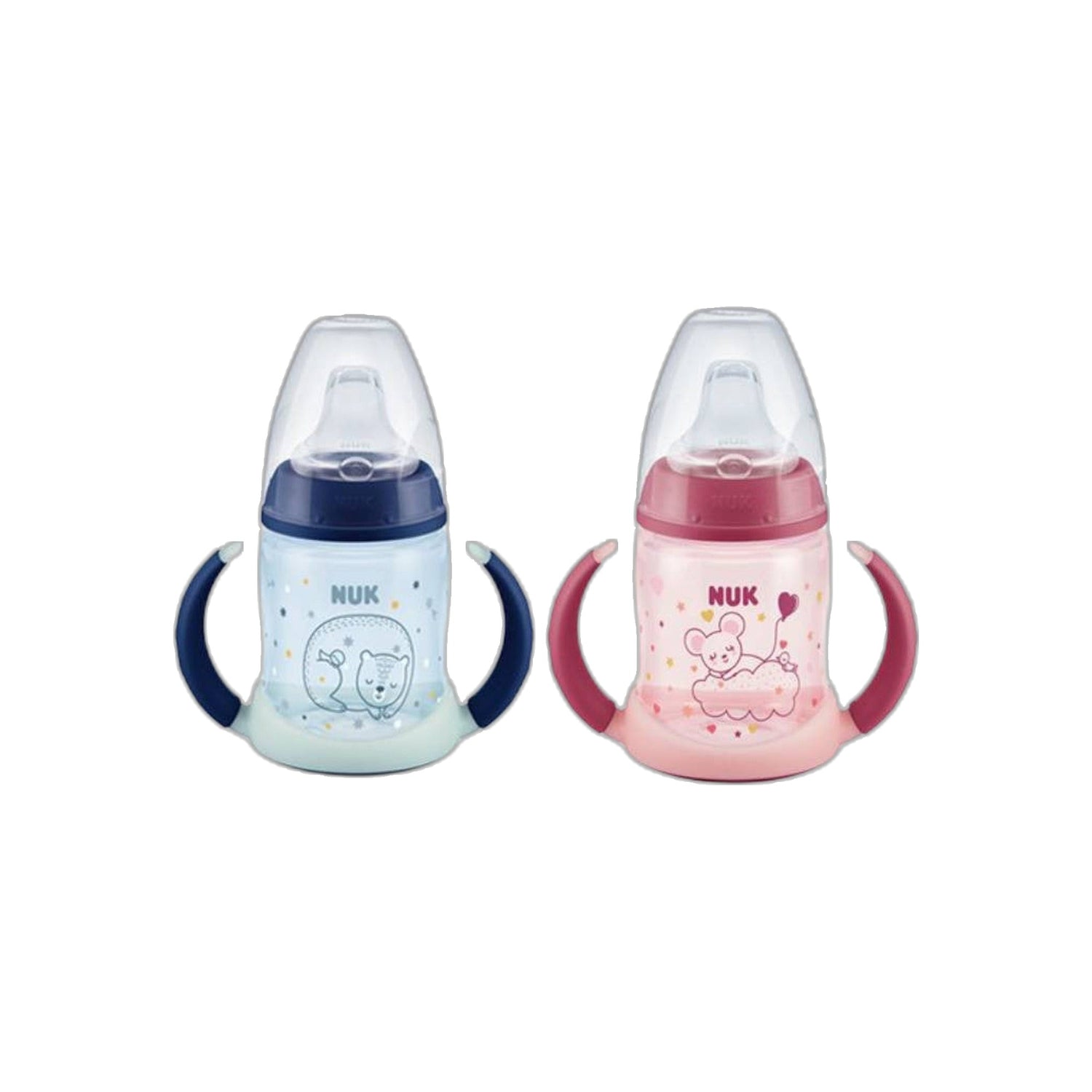 Nuk First Choice Biberão de Aprendizagem Brilha no Escuro 6-18M 150 ml