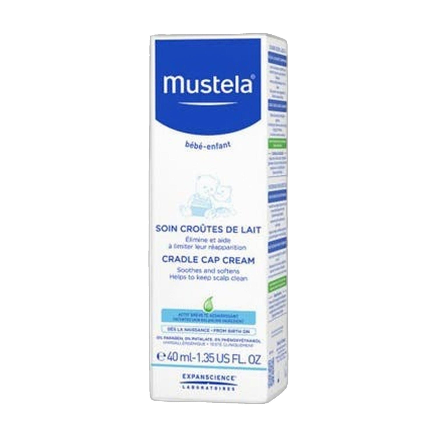 Mustela Creme Crosta Láctea 40 ml