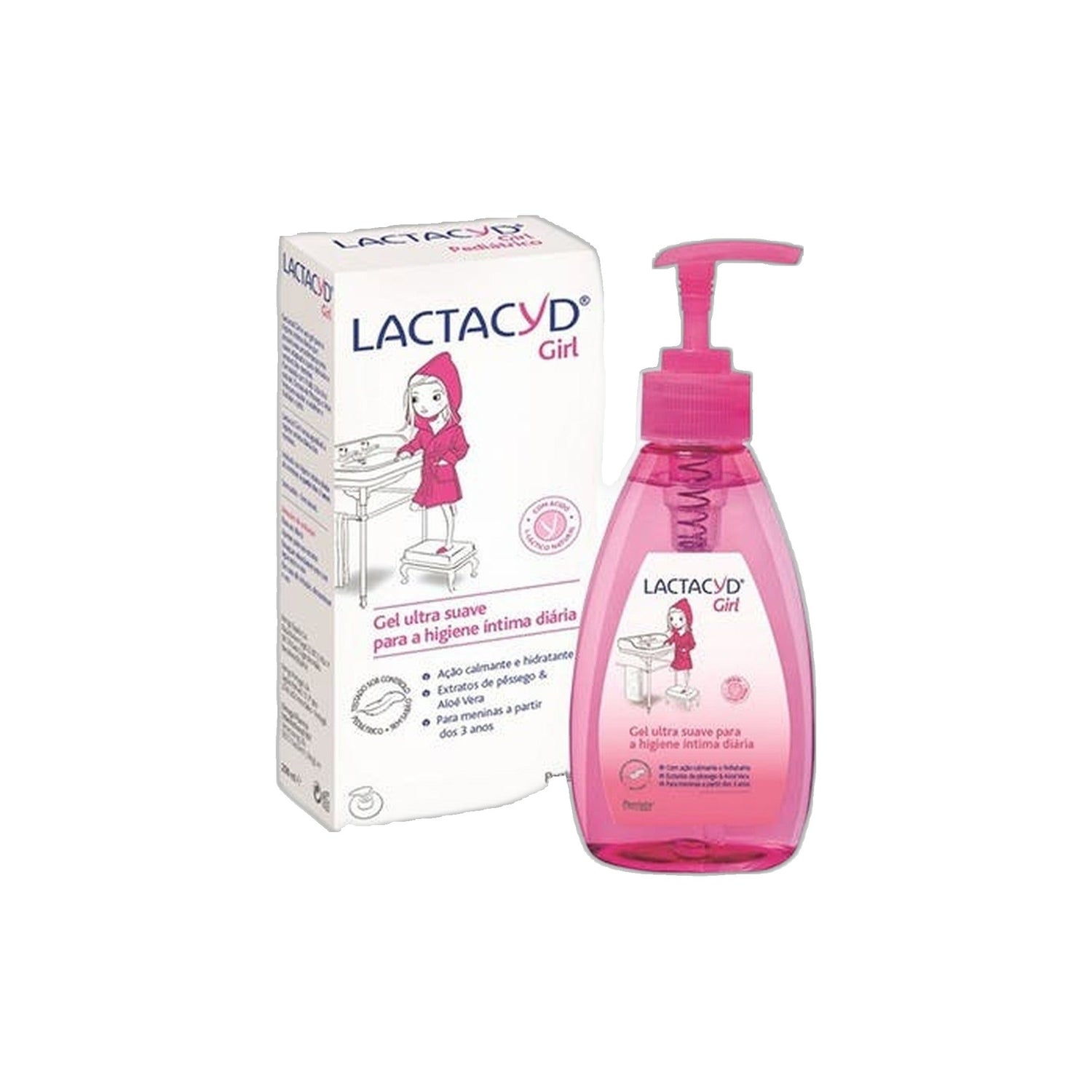 Lactacyd Girl Gel Ultra Suave Higiene Íntima 200 ml