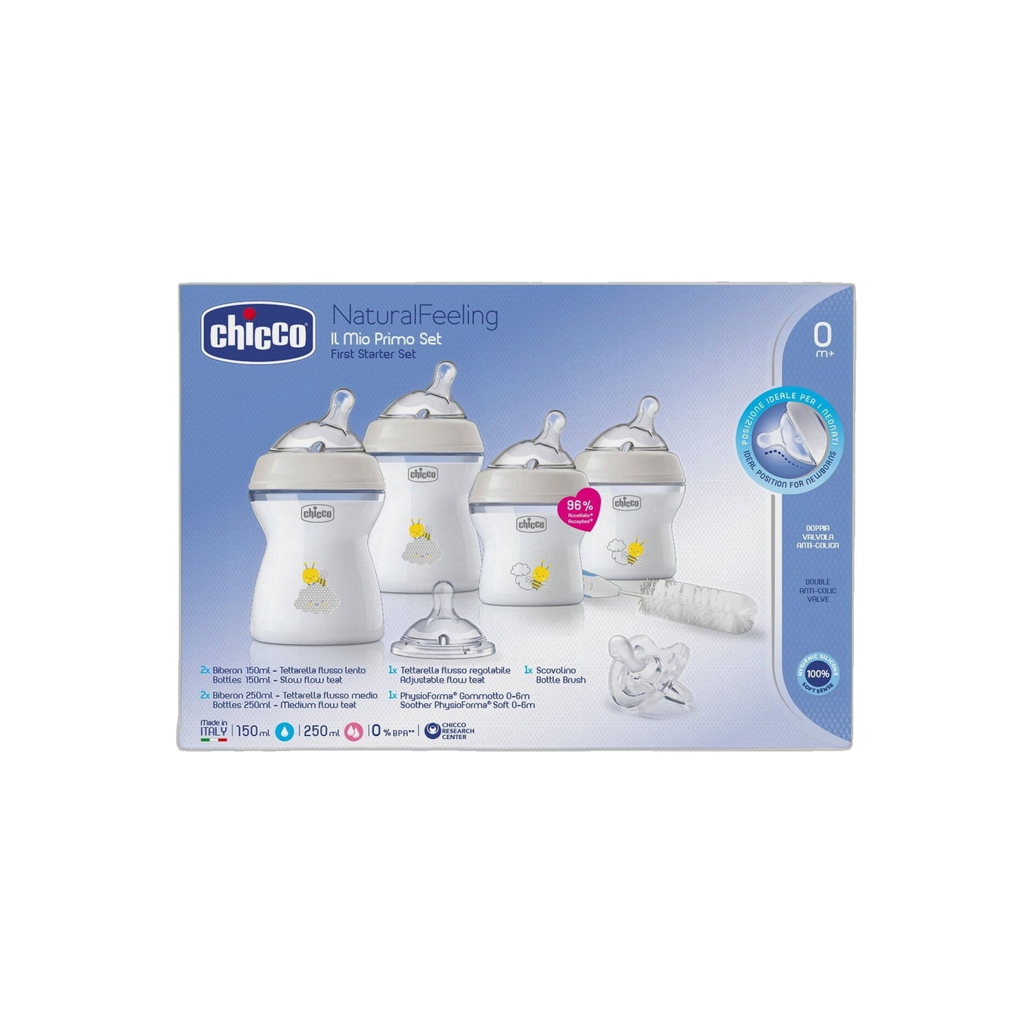 Chicco Conjunto Natural Feeling Recém-Nascido