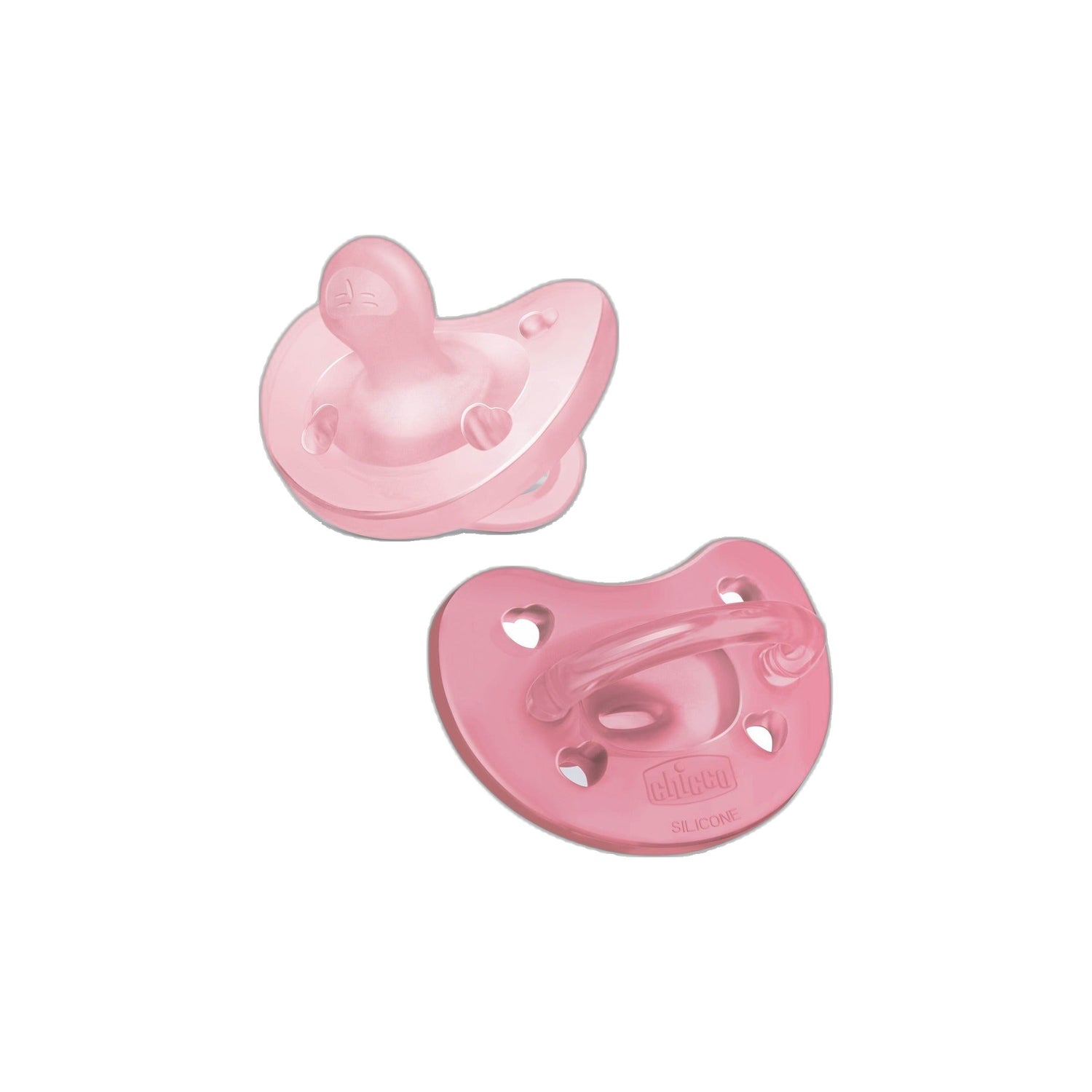 Chicco Physio Soft Chupeta Silicone Rosa 6-12 Meses