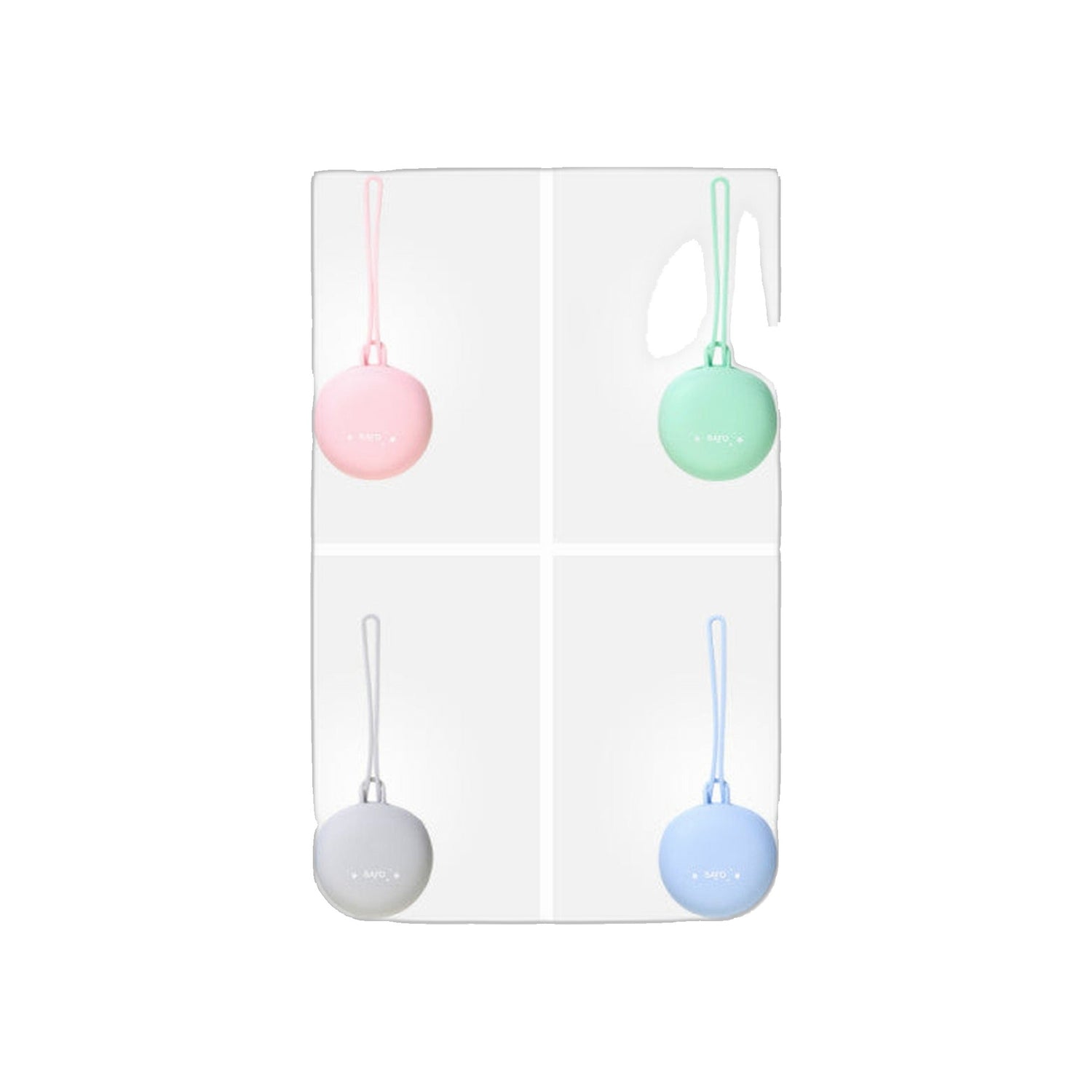 Saro Porta-Chupeta Caixa Silicone 1484