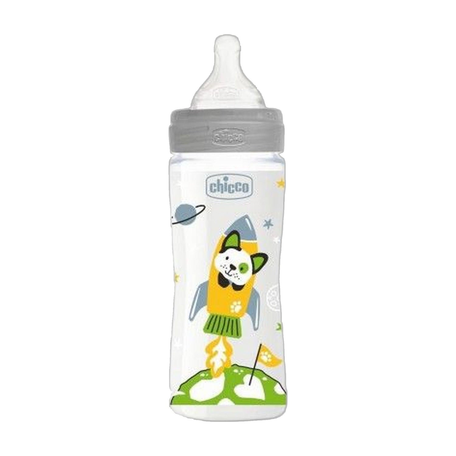 Chicco Biberão Well-Being Silicone Rápido 330 ml