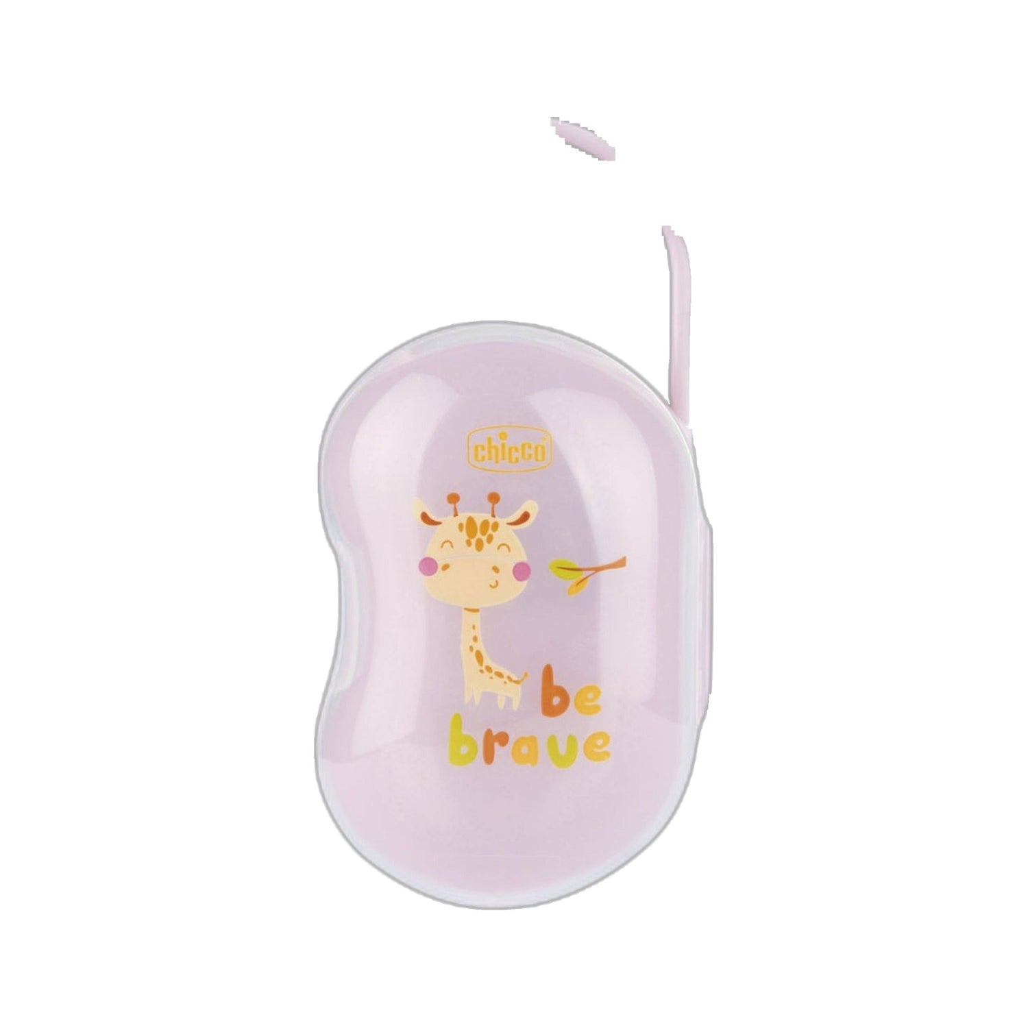 Chicco Porta Chupeta Duplo Rosa