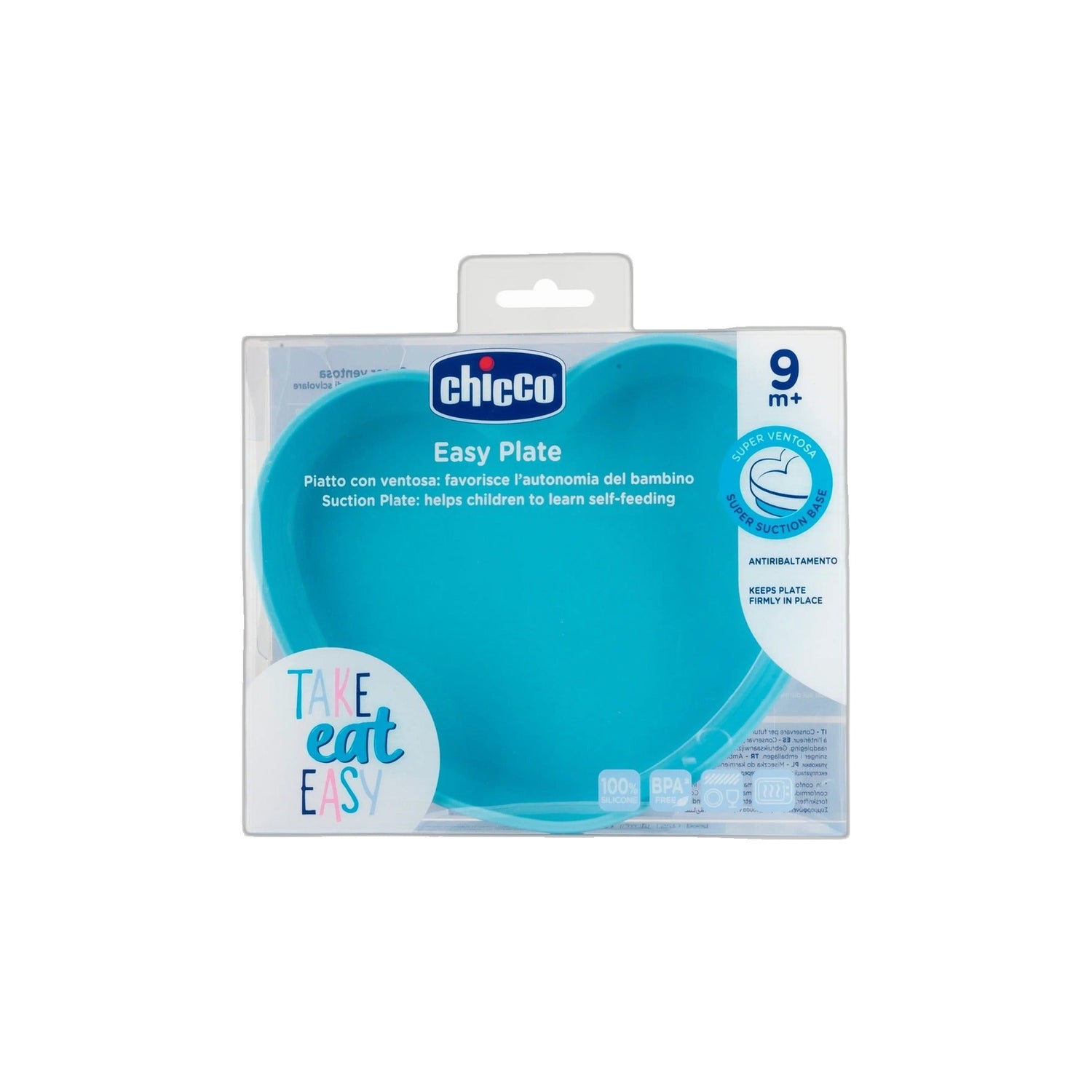 Chicco Prato Easy Plate Azul 9M+