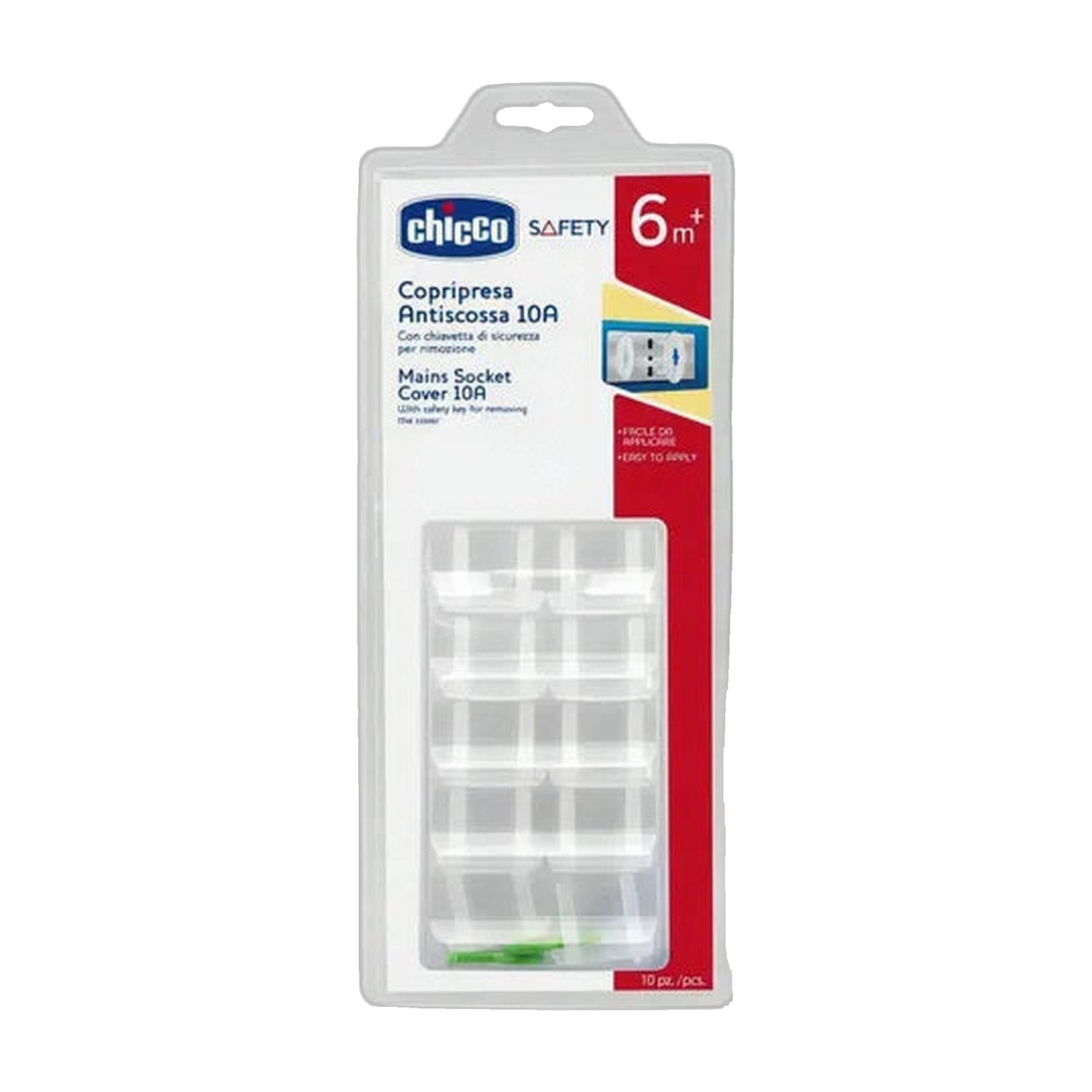 Chicco Proteção de Tomada 10 Unidades