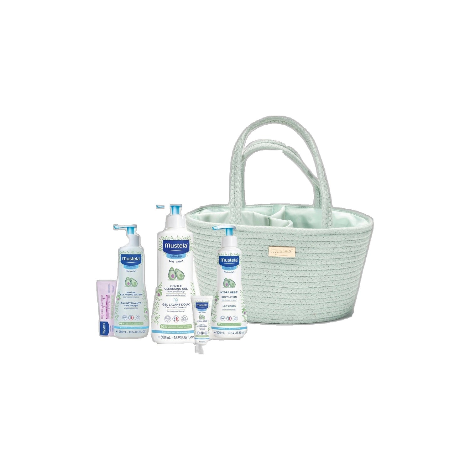 Mustela Kit Cesta Essencial Bebé Menta
