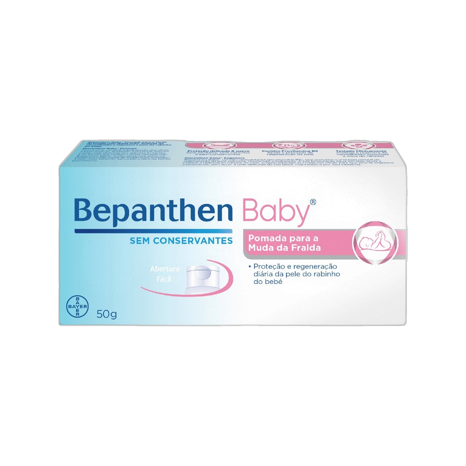 Bepanthen Baby Pomada Muda Fralda 50 g