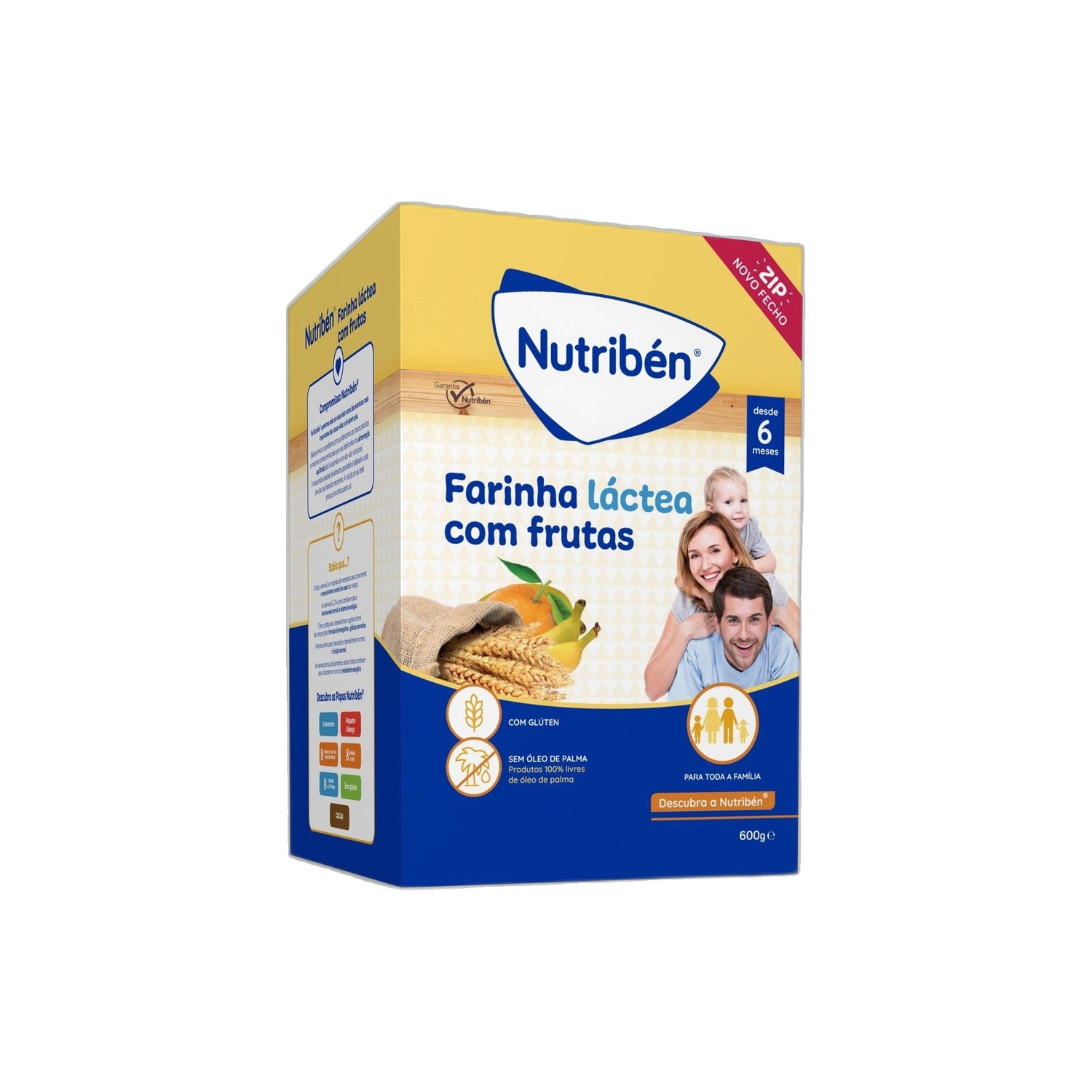 Nutribén Farinha Láctea com Frutas 600 g