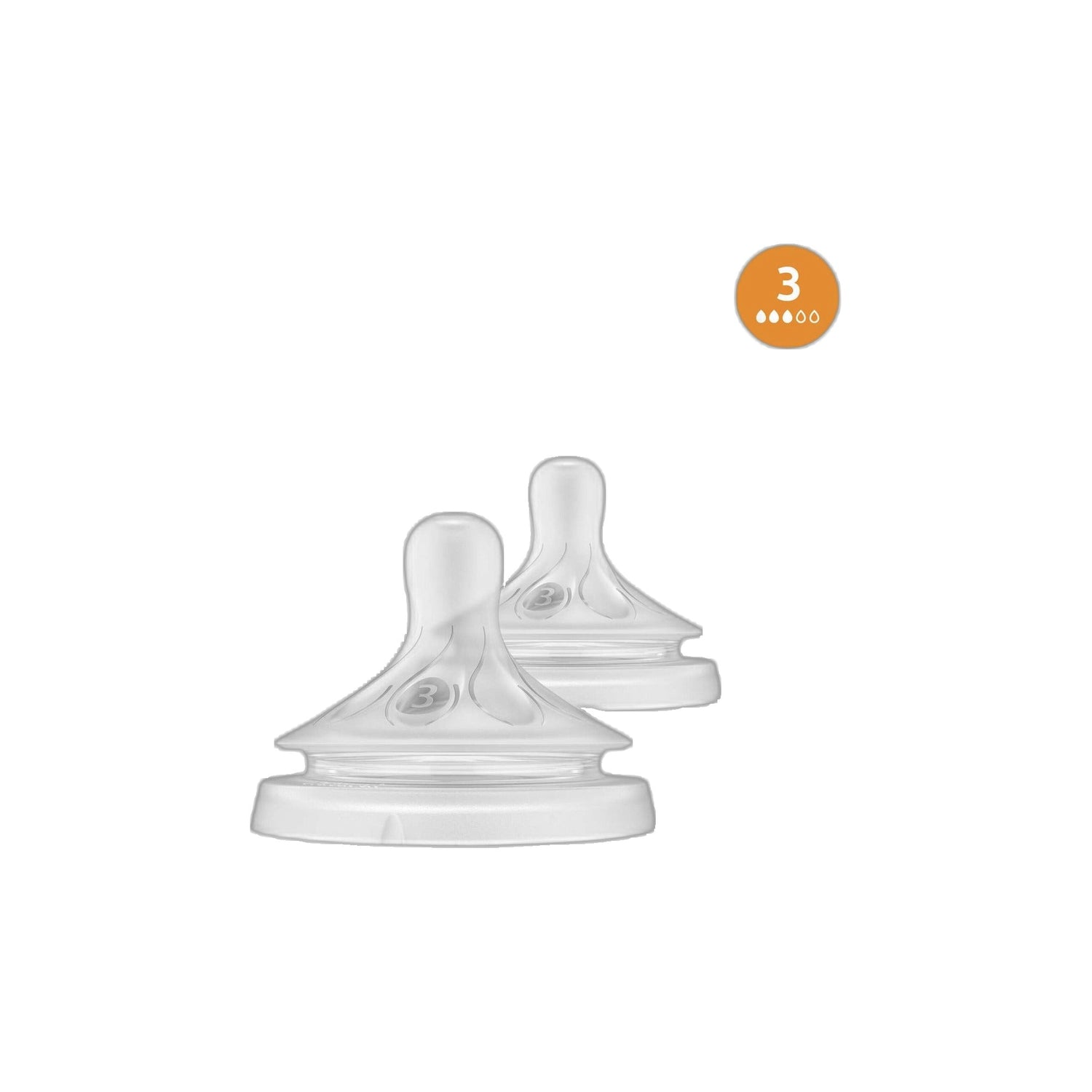 Philips Avent Tetina Silicone Natural Resistente T3 1M+ 2 Unidades