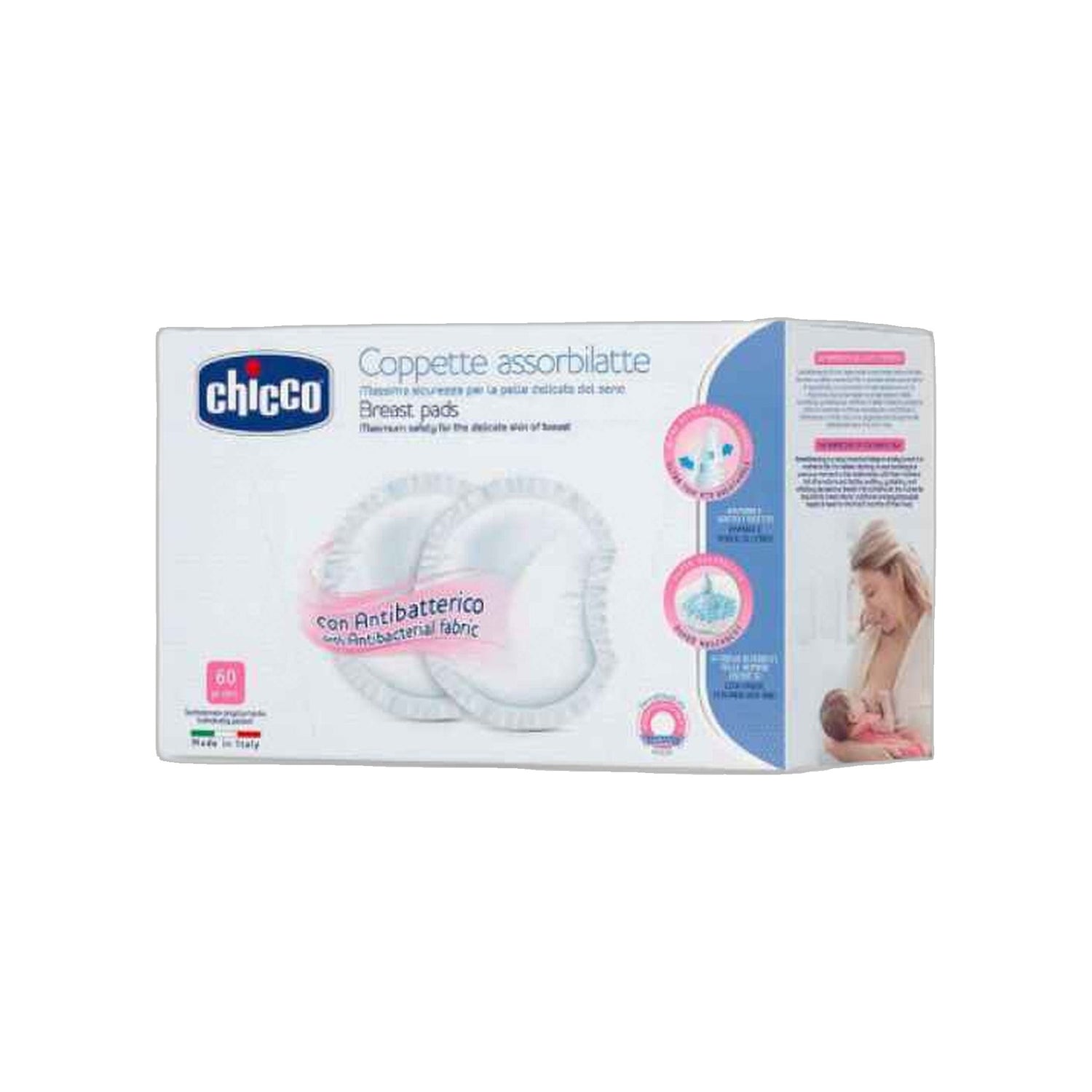 Chicco Disco Absorvente Pro Bact 60 Unidades