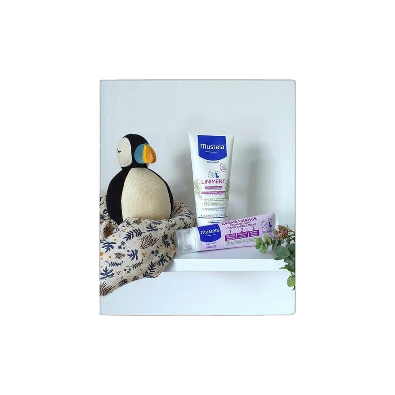Mustela Muda Fralda 400 ml + Creme 123 50 ml