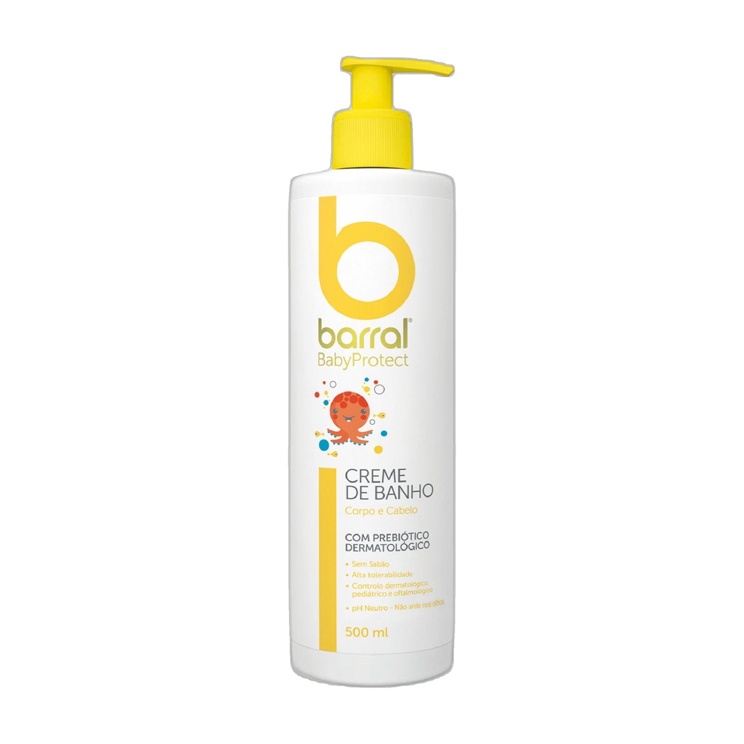 Barral Babyprotec Creme Banho 500 ml
