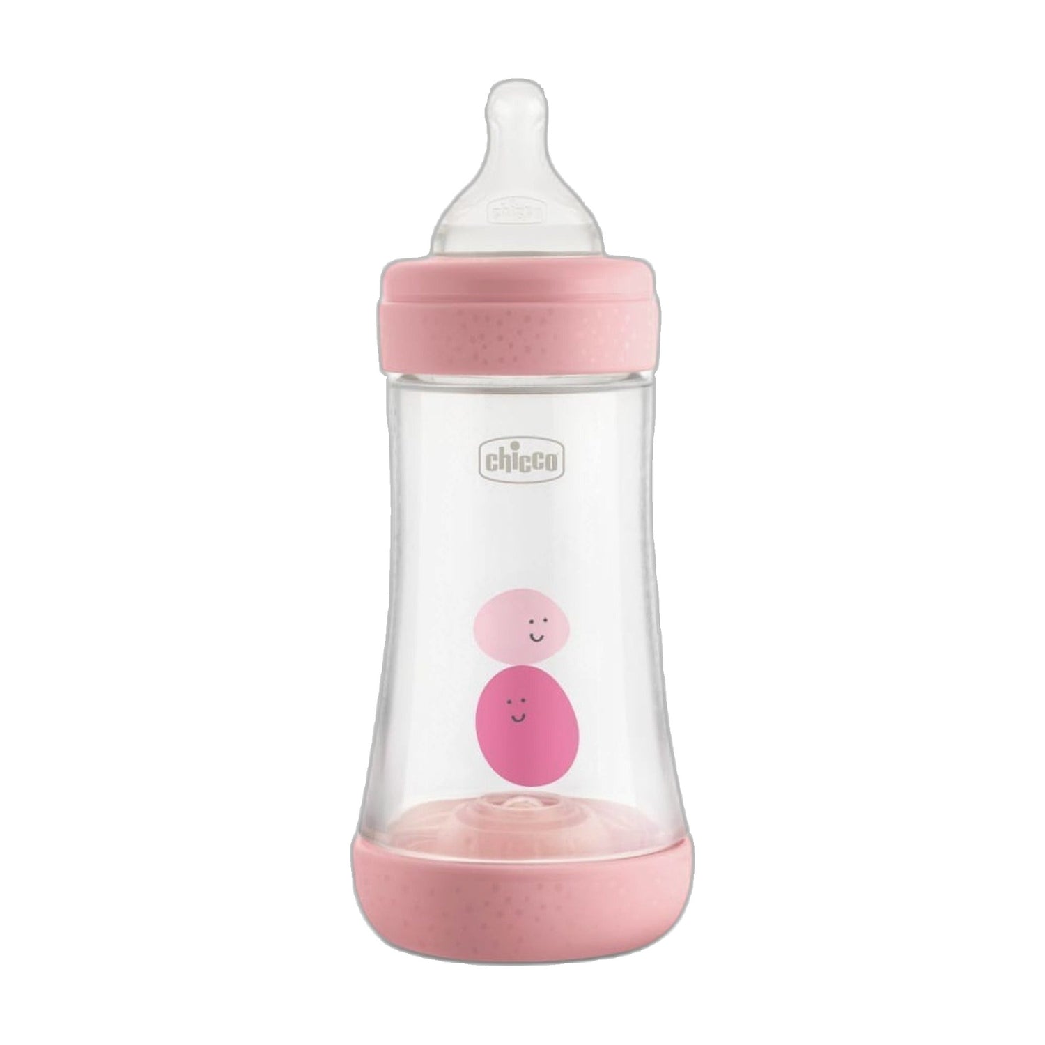 Chicco Biberão Perfect5 Rosa 240 ml Silicone