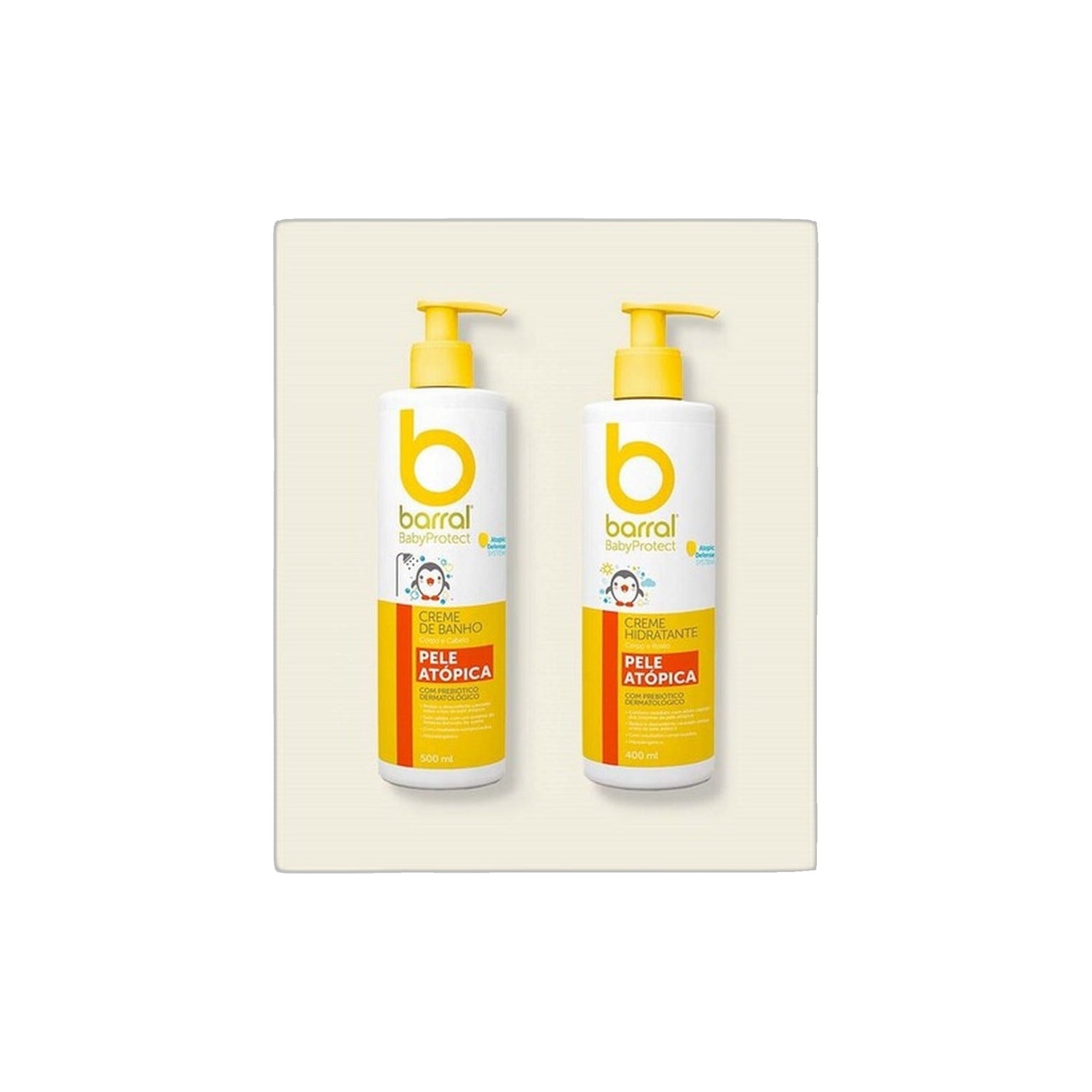 Barral BabyProtect Creme de Banho Pele Atópica 500 ml