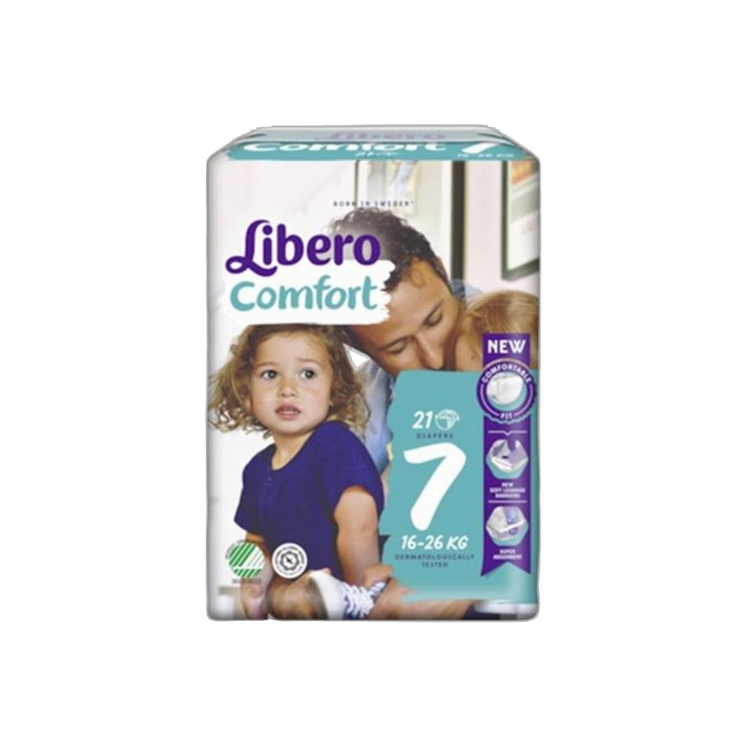Libero Comfort 7 Fraldas 16-26 kg 21 Unidades