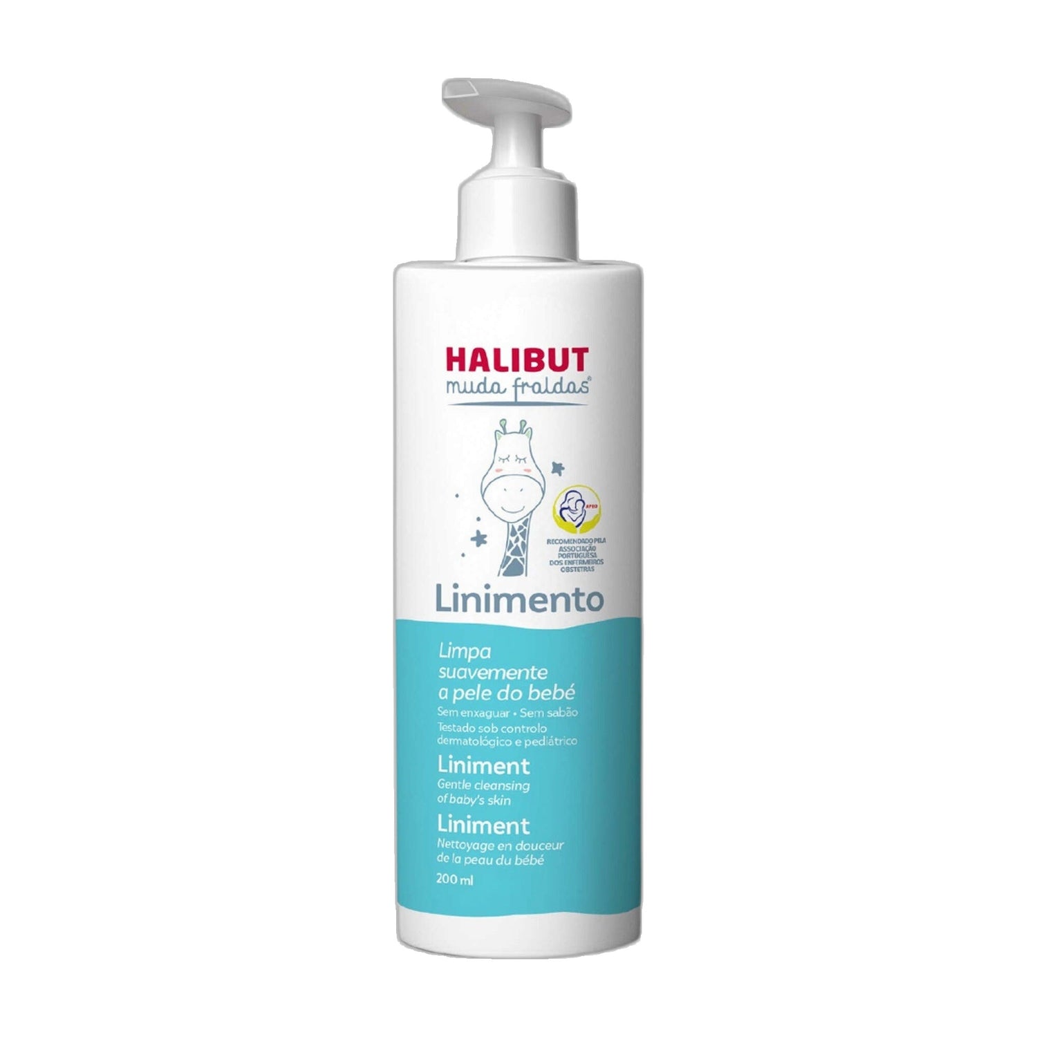 Halibut Muda Fraldas Linimento 200 ml