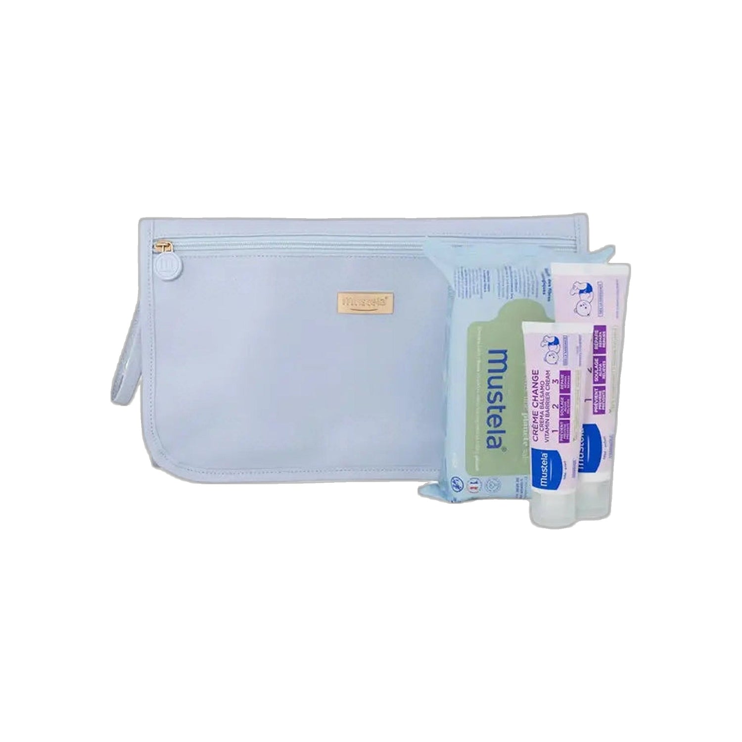 Mustela Kit Muda Fralda Bebé Azul