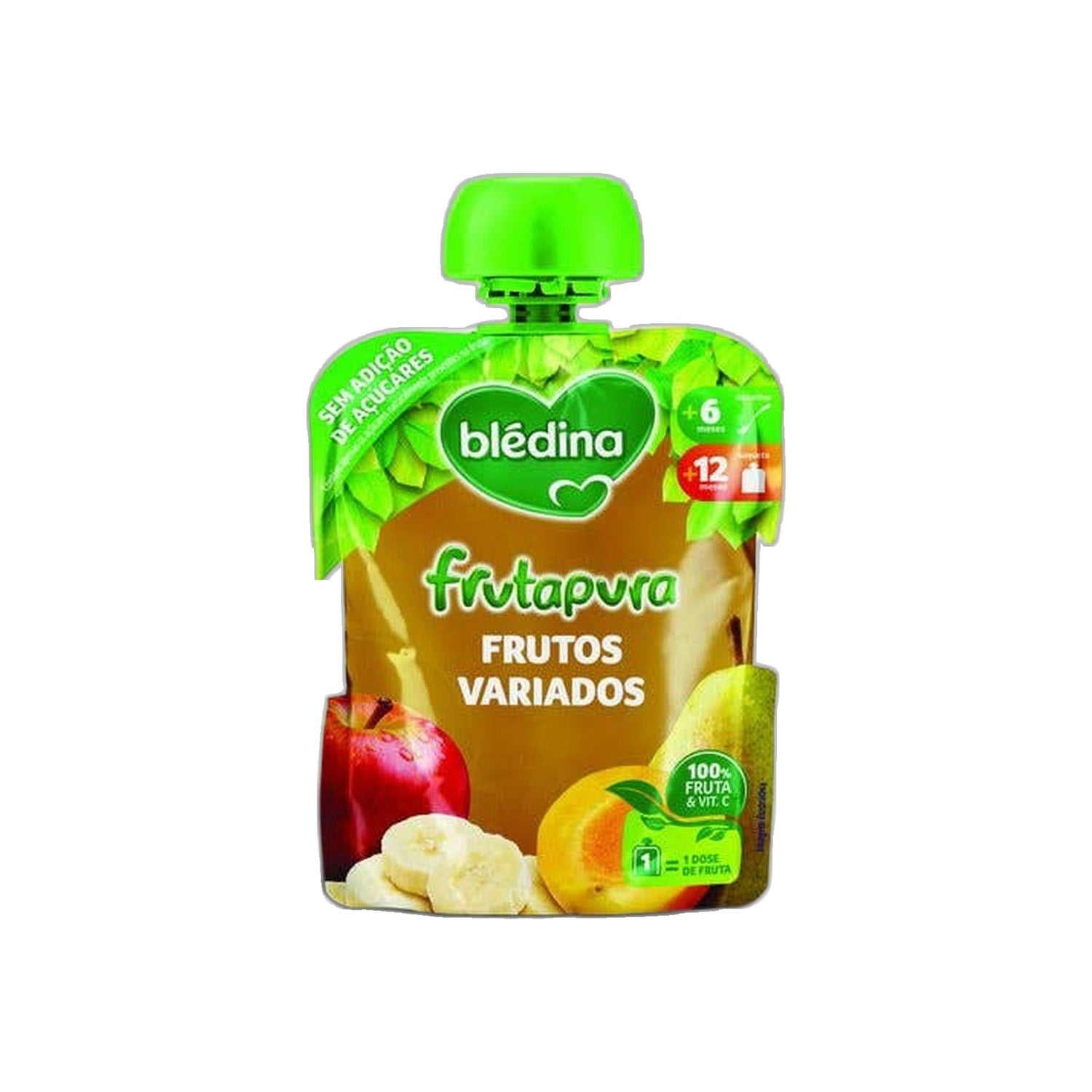 Blédina Frutapura Saqueta Frutas Variadas 85 g +6M