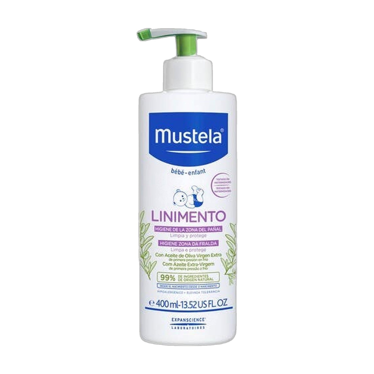 Mustela Muda Linimento Higiene Fralda 400 ml