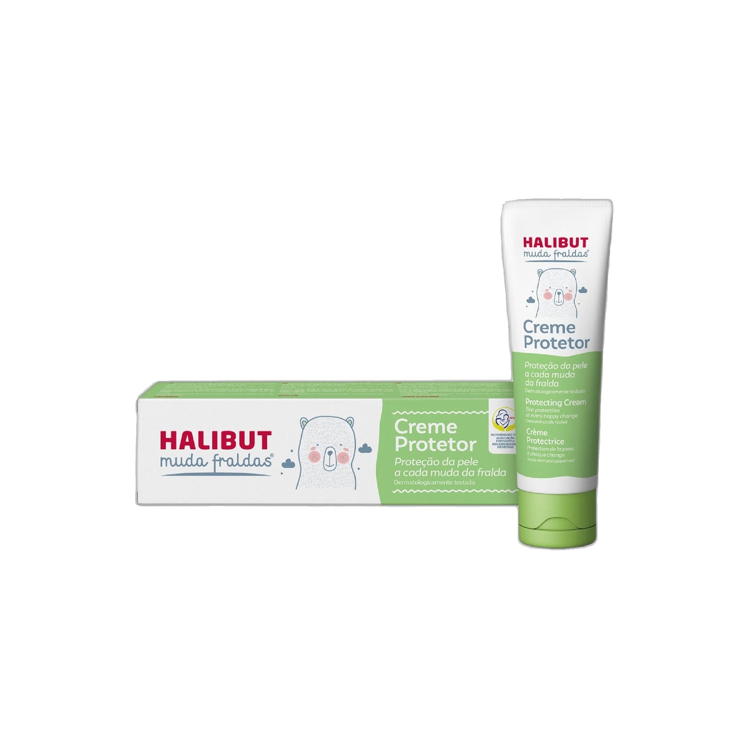 Halibut Muda Fraldas Creme Protetor 100 g