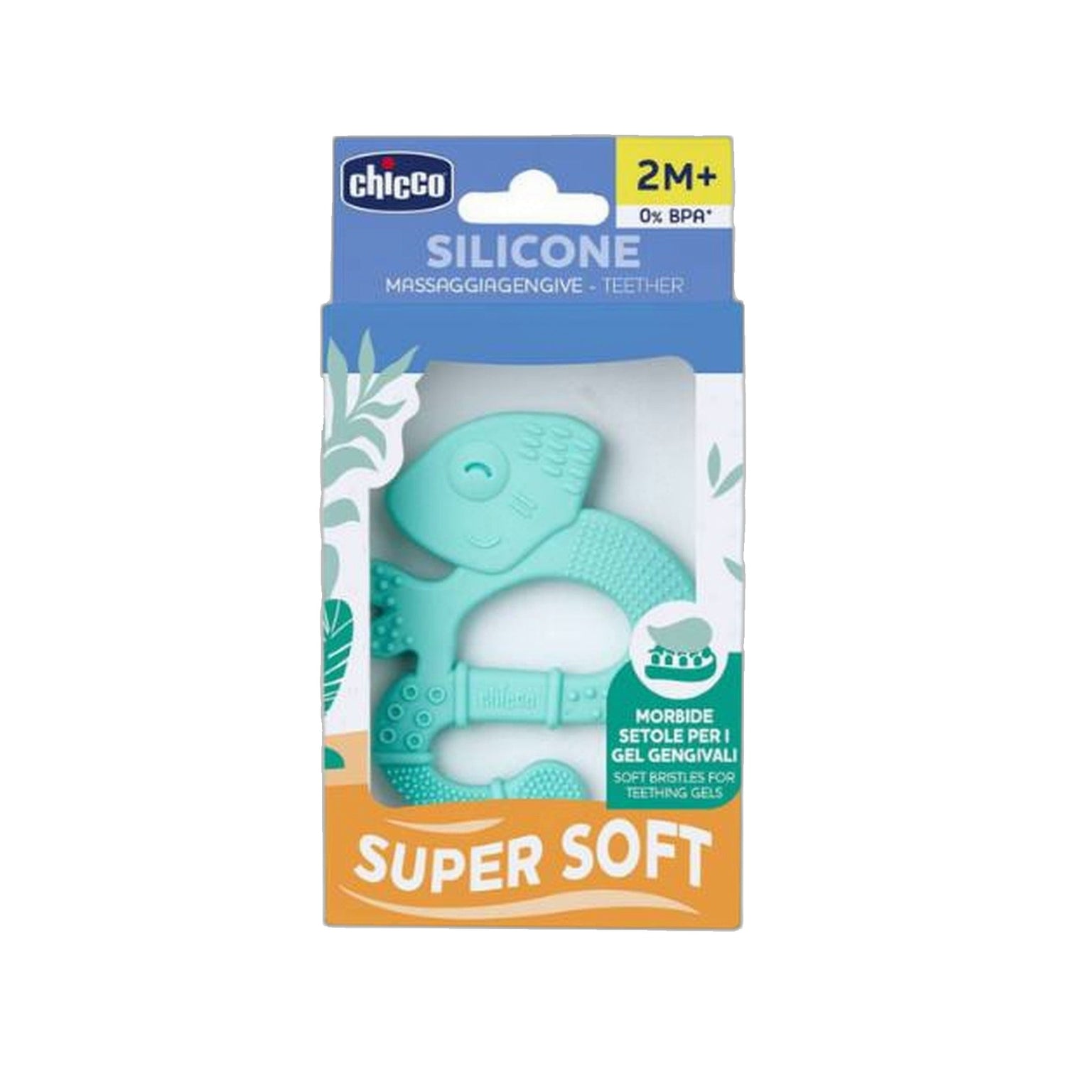 Chicco Anel Dentição Iguana Boy 2M+