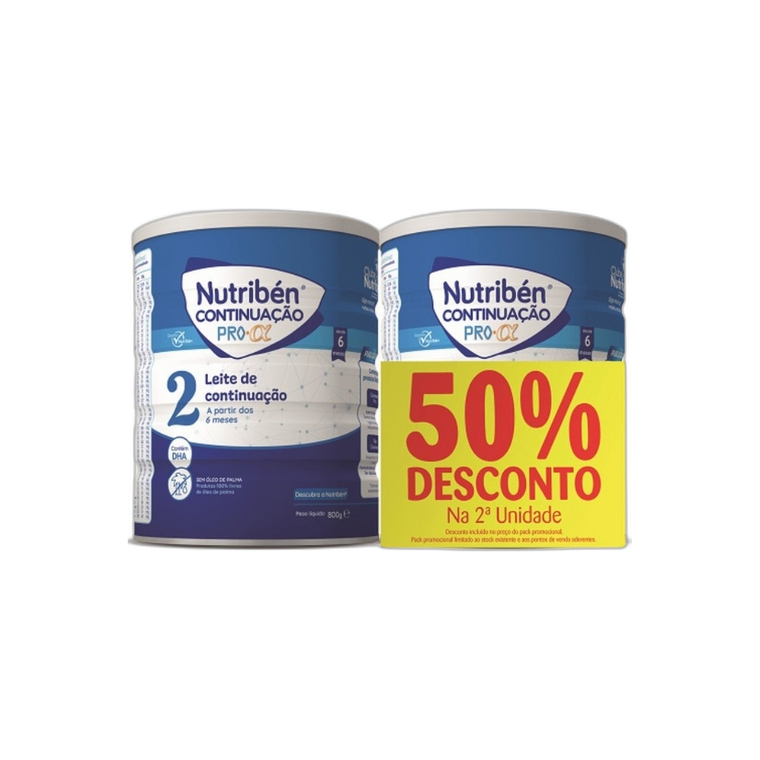 Nutribén Nutrib Continua ProAlfa Leite 800 g x 2