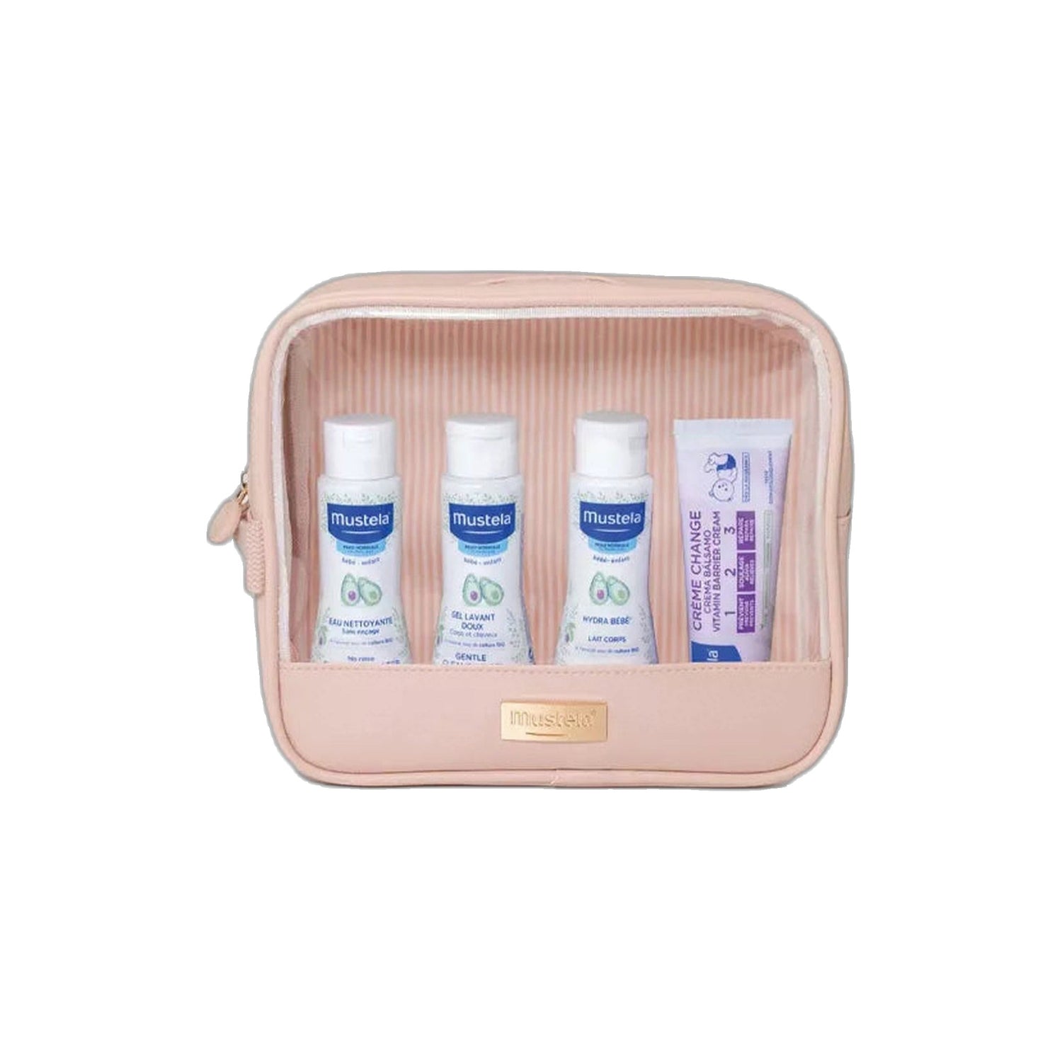 Mustela Kit Bolsa Indispensável Bebé Rosa