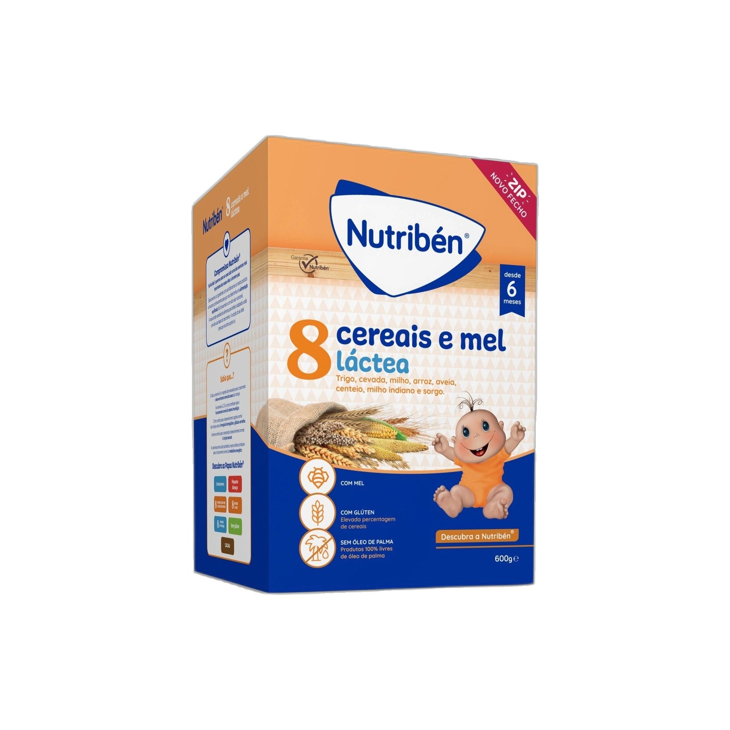 Nutribén Farinhas 8 Cereais Mel 2x300 g