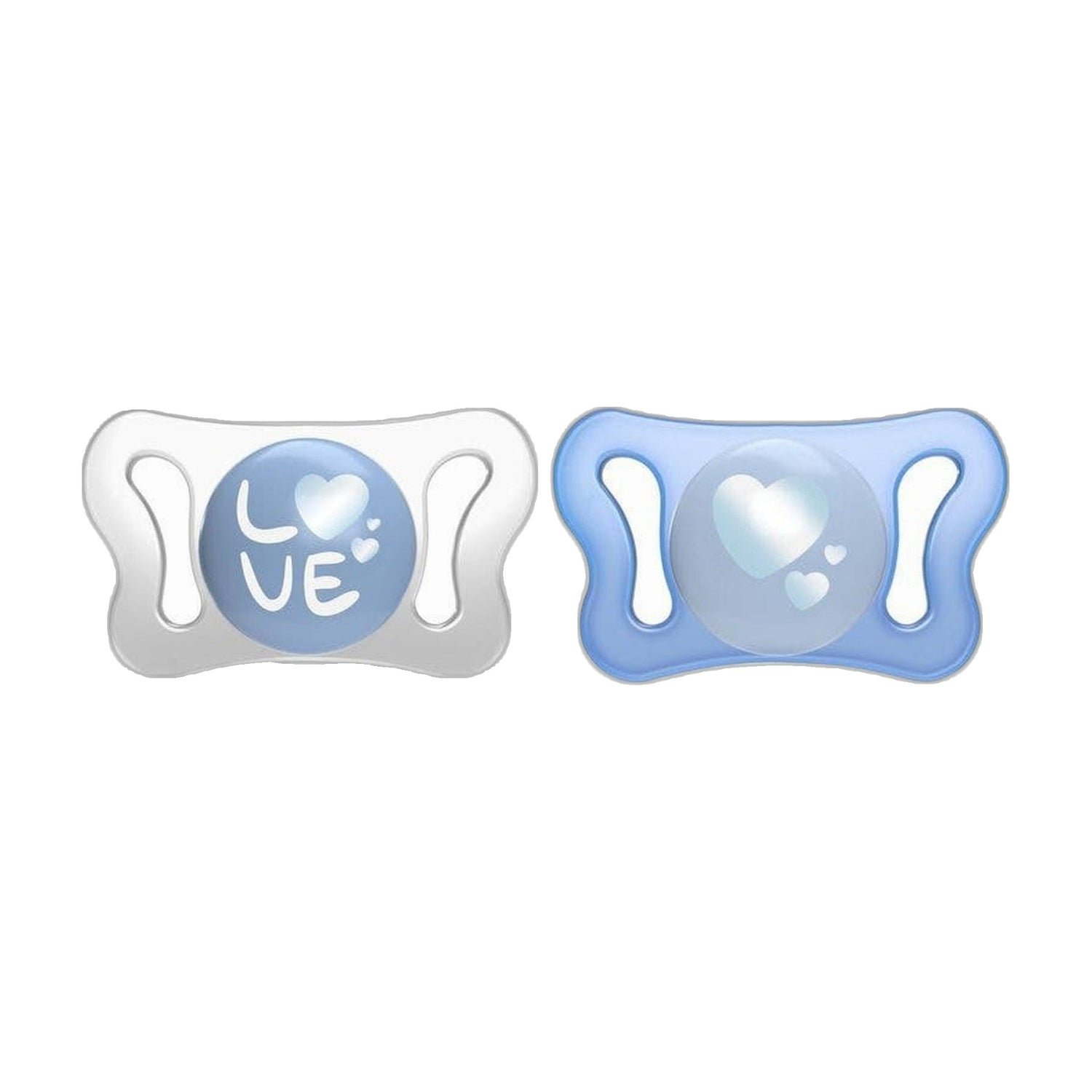 Chicco Chupeta Physio Micro Azul 0-2 Meses 2 Unidades