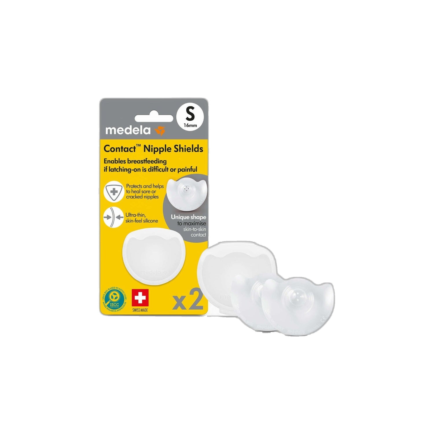 Medela Mamilo Silicone Contact Tamanho S 2 Unidades