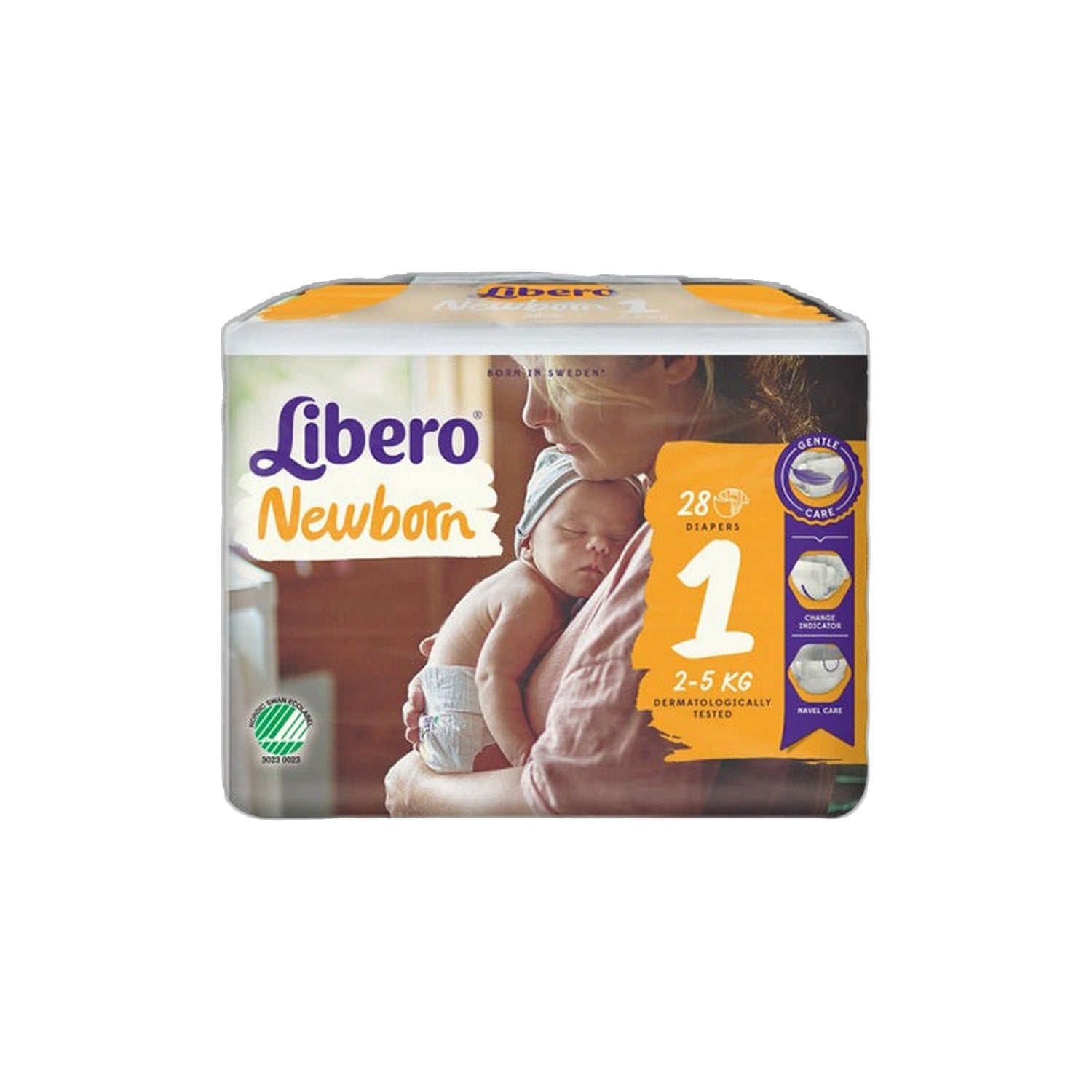 Libero Newborn 1 Fraldas 2-5 kg 28 Unidades