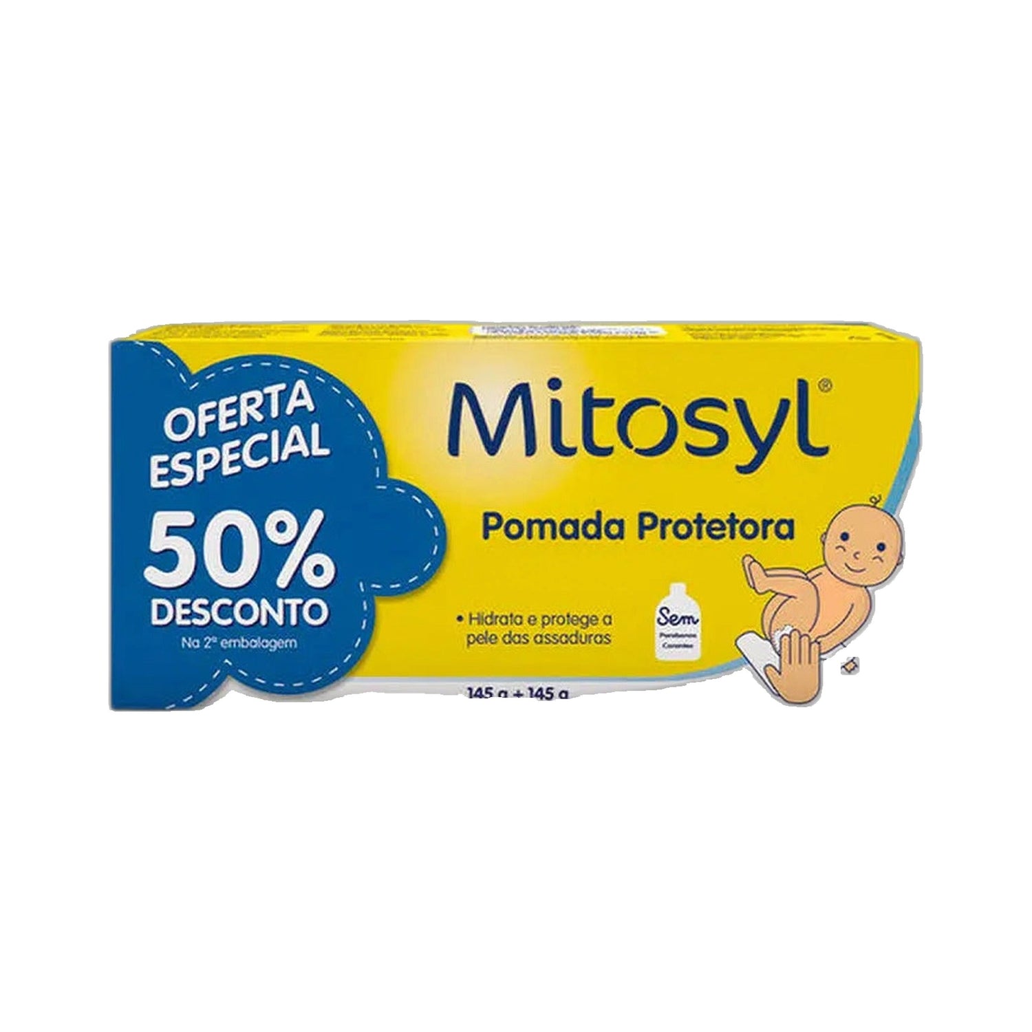 Mitosyl Pomada Protetora 145 g - 50% 2 Embalagens