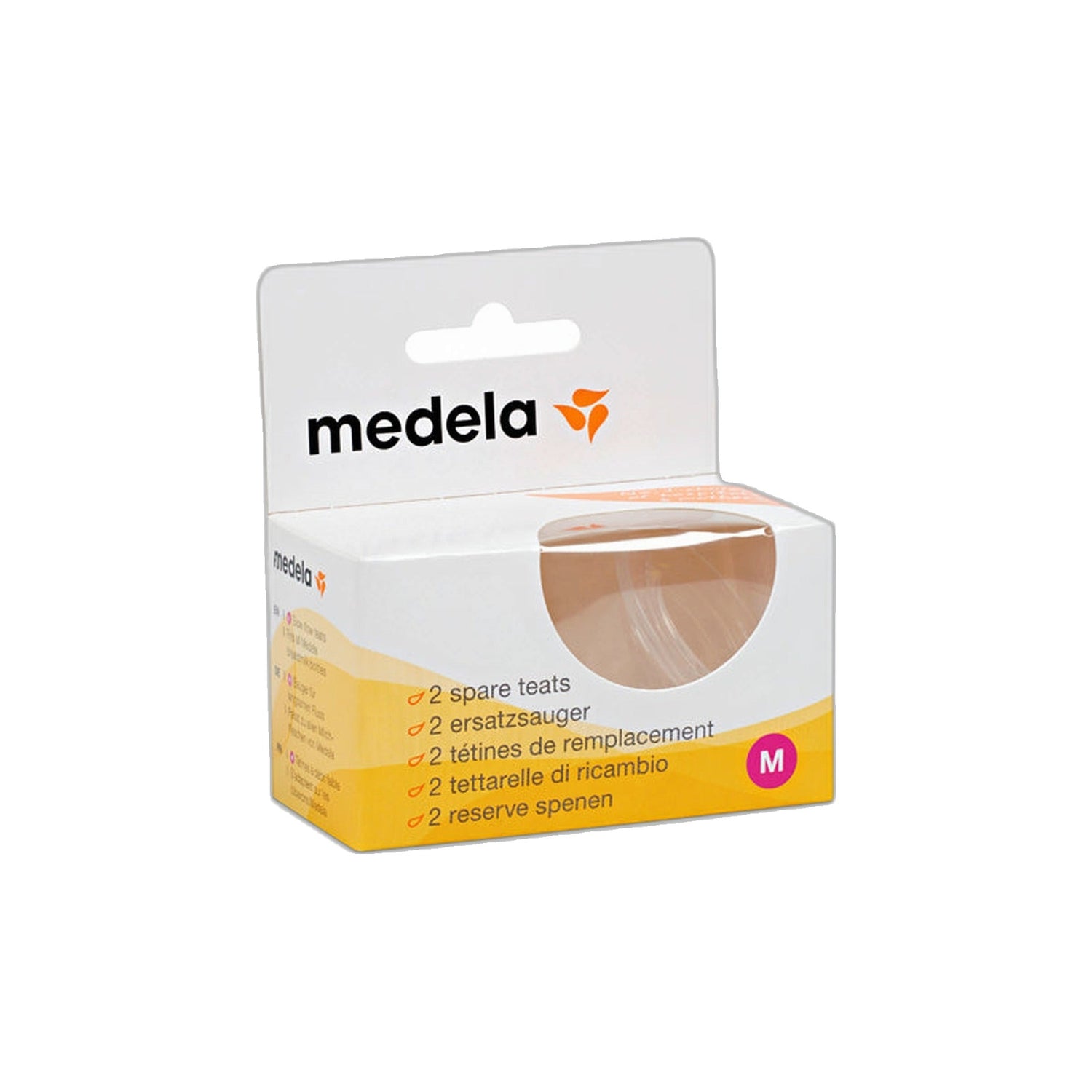 Medela Tetina Silicone Fluxo Médio 2 Unidades
