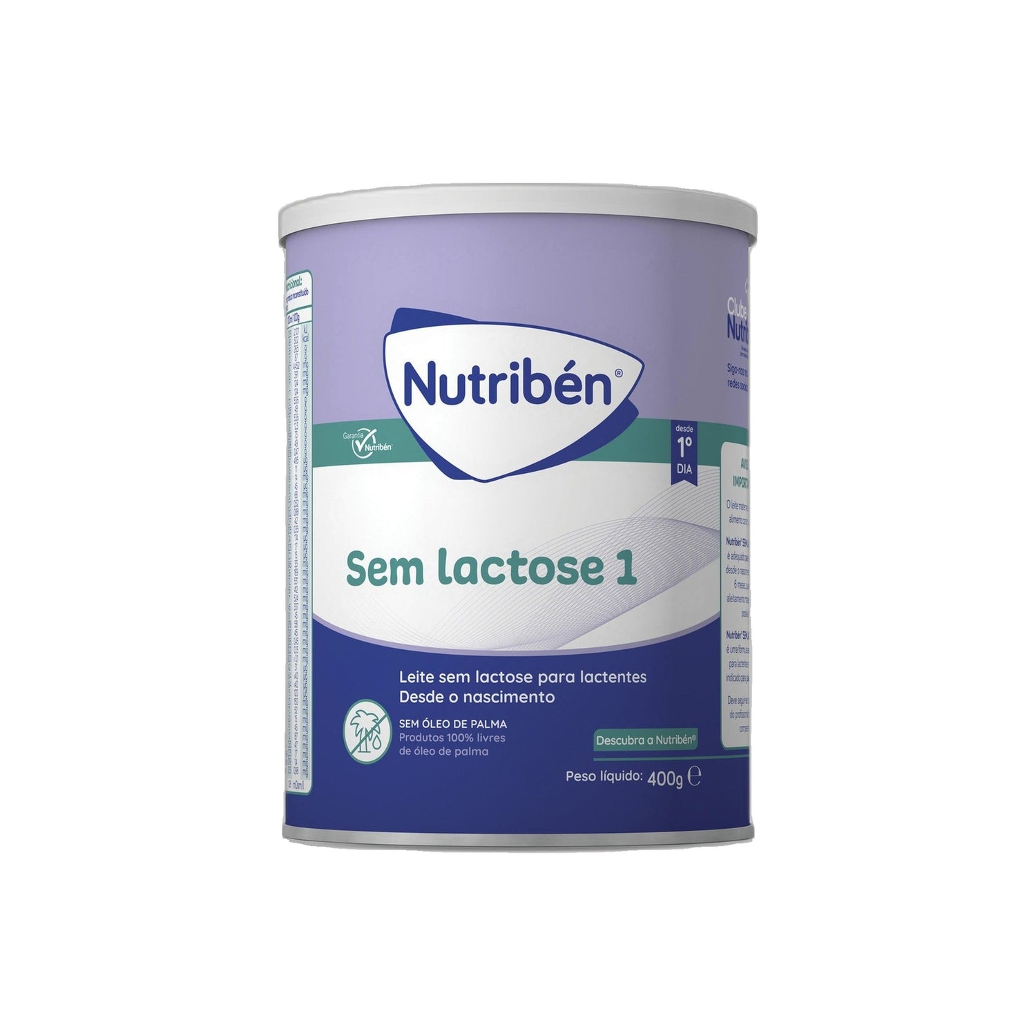 Nutriben Sem Lactose 1 Leite 400 g