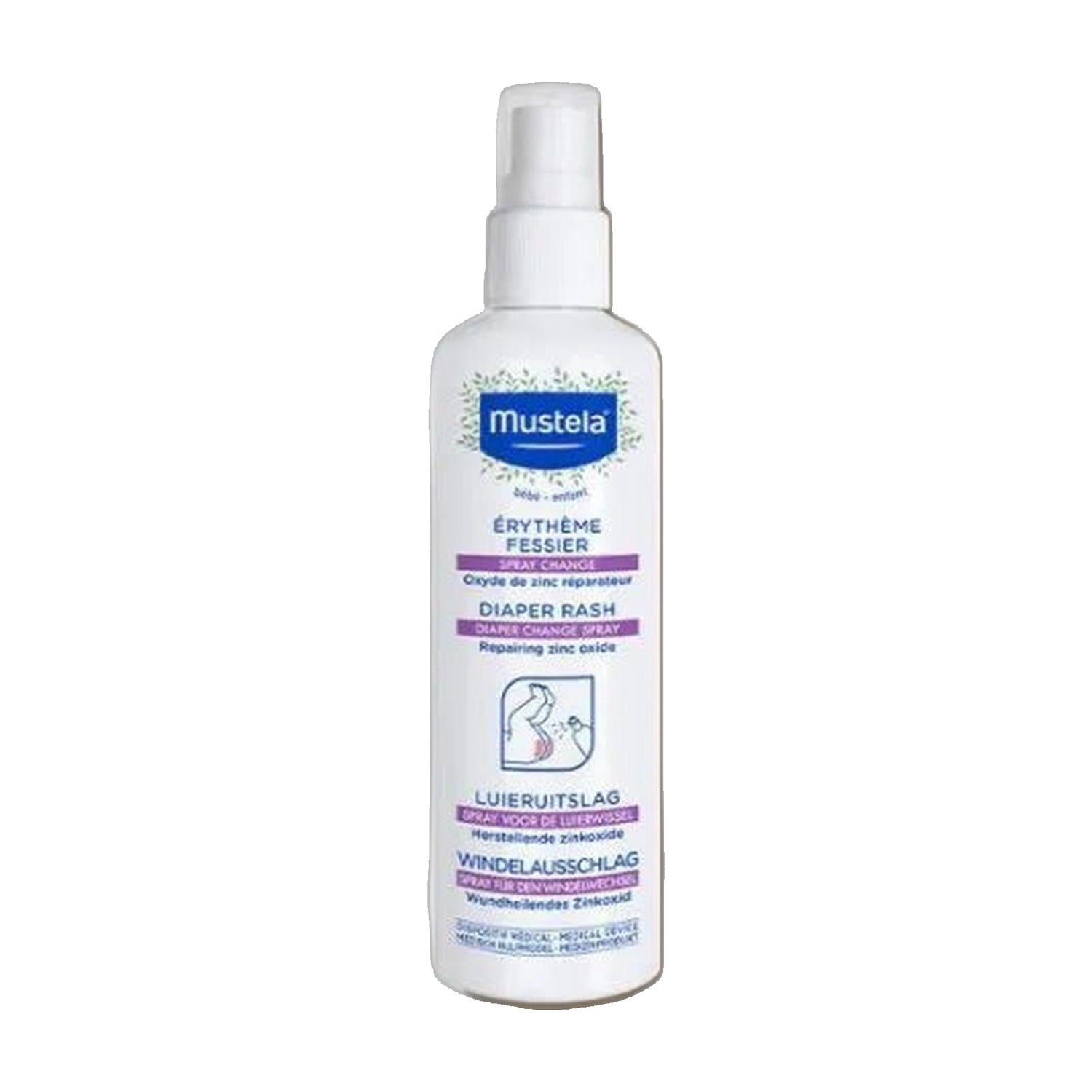 Mustela Muda Spray Muda Fralda 75 ml