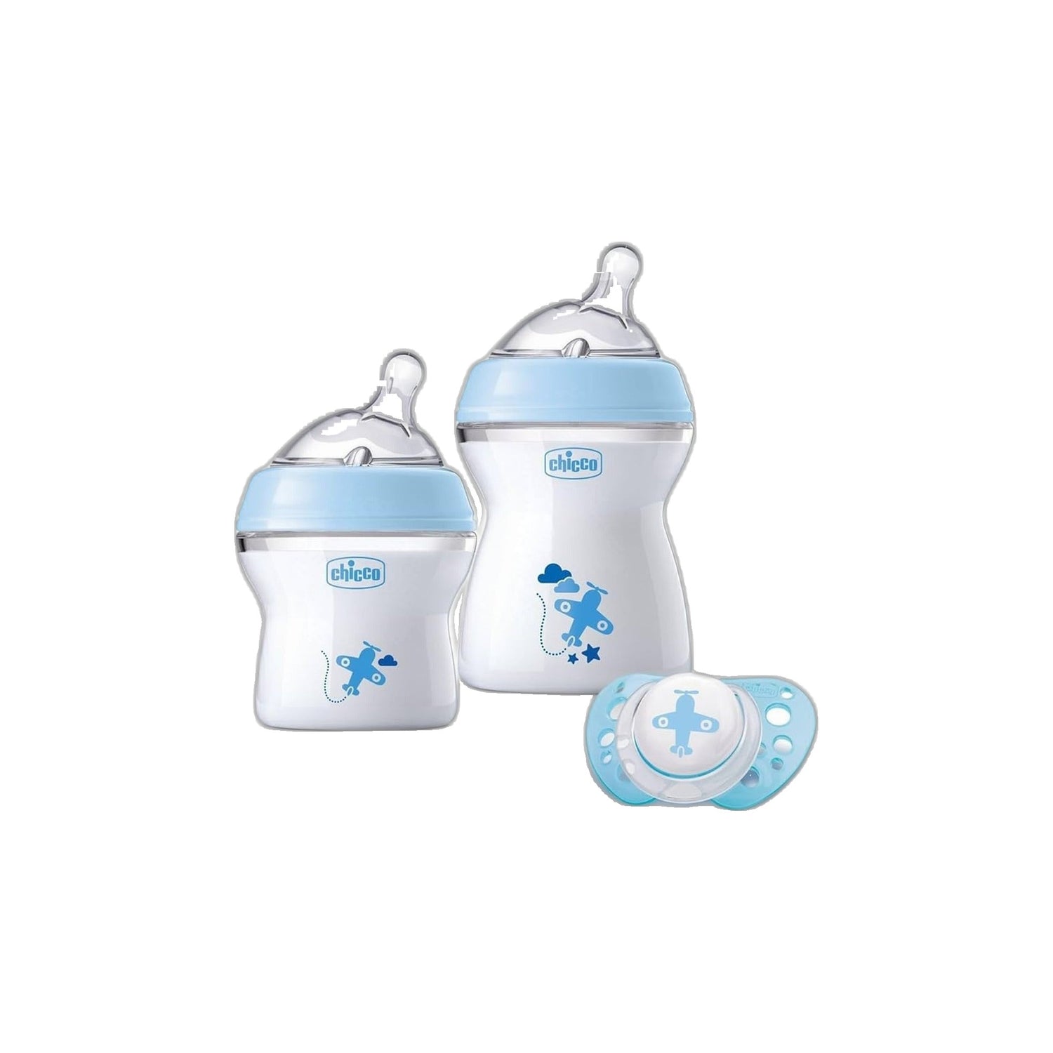 Chicco Biberão Conjunto Natural Feeling Boy