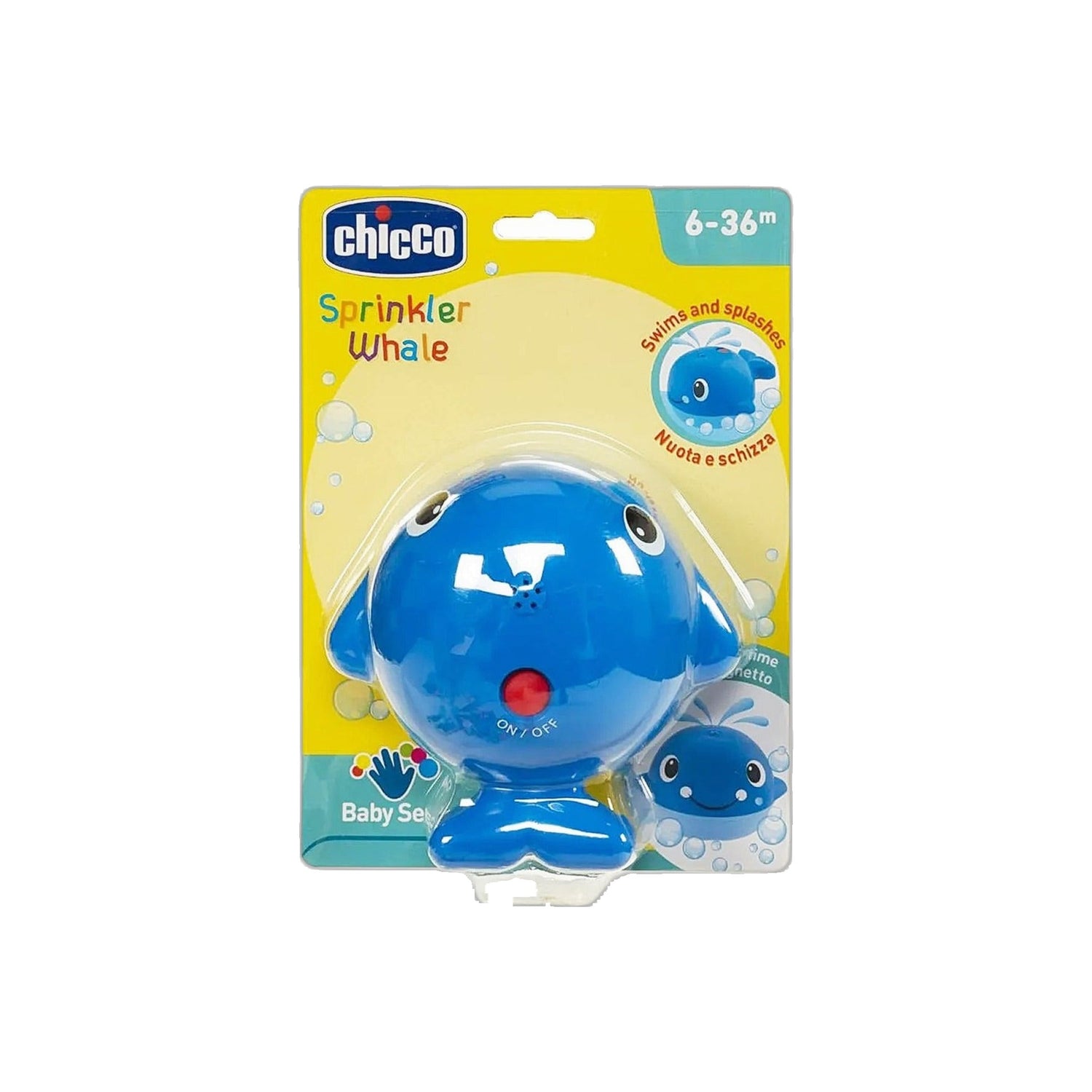 Chicco Baleia Salpica 6-36 Meses