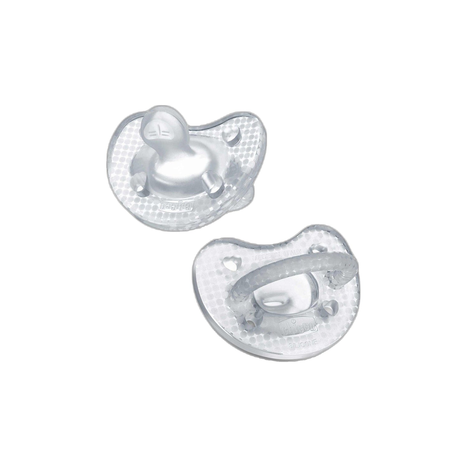 Chicco Chupeta Physio Air Lum Silicone 0-6 Meses x2