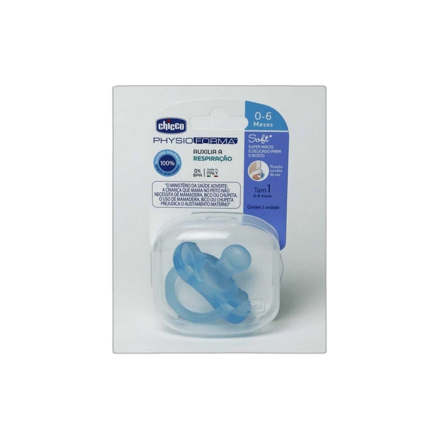 Chicco Chupeta Physio Soft 0-6 Meses