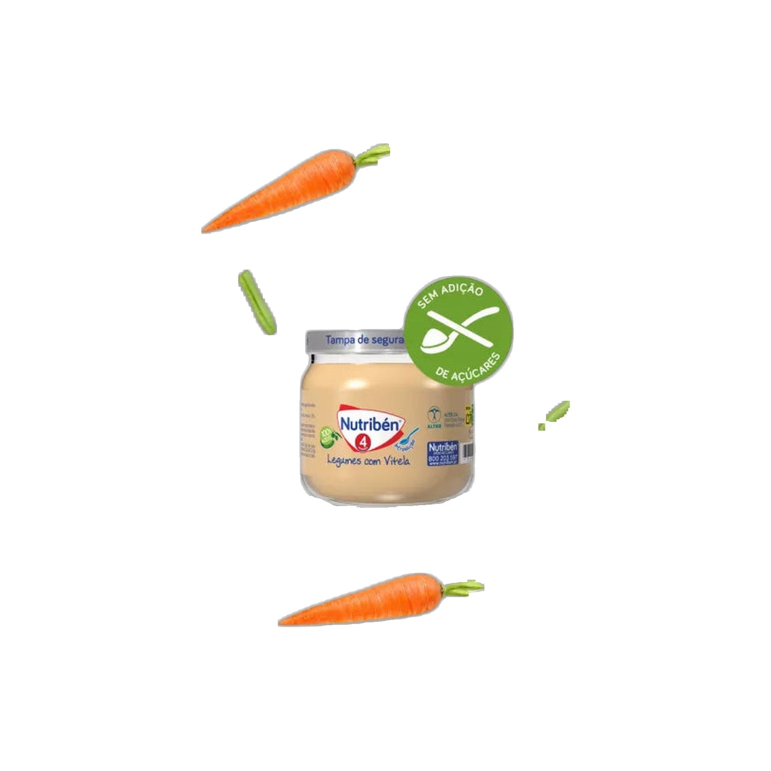 Nutriben Boiao 4 Vitela Legumes 120 g